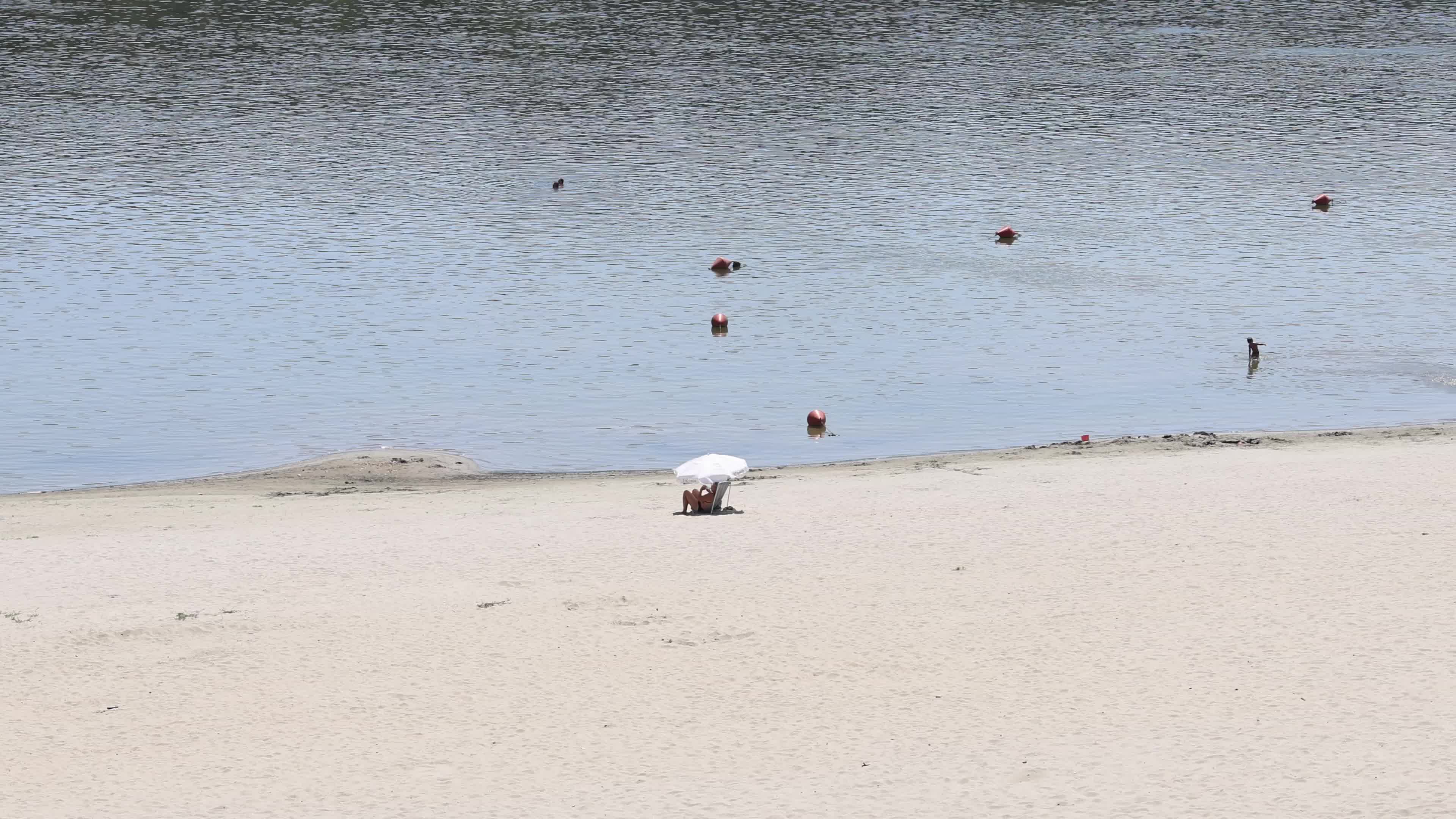 Low Water Levels in Danube in Serbia
