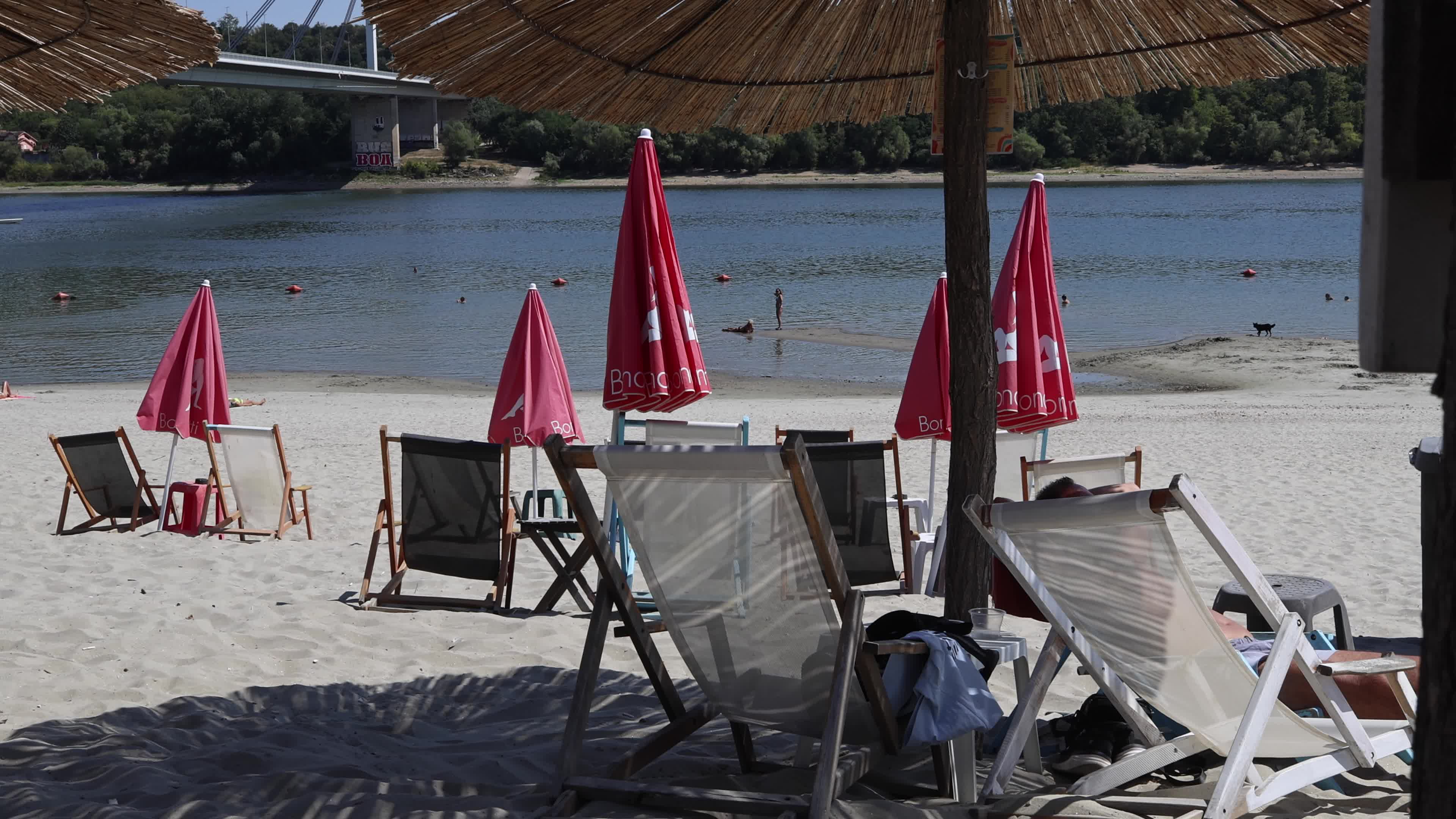 Low Water Levels in the Danube in Serbia