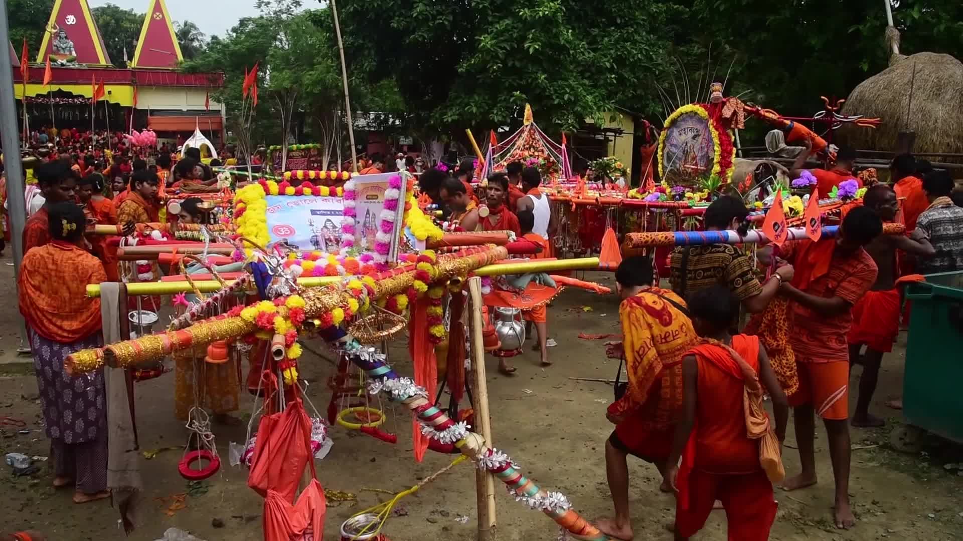 Kanwar Yatra in India