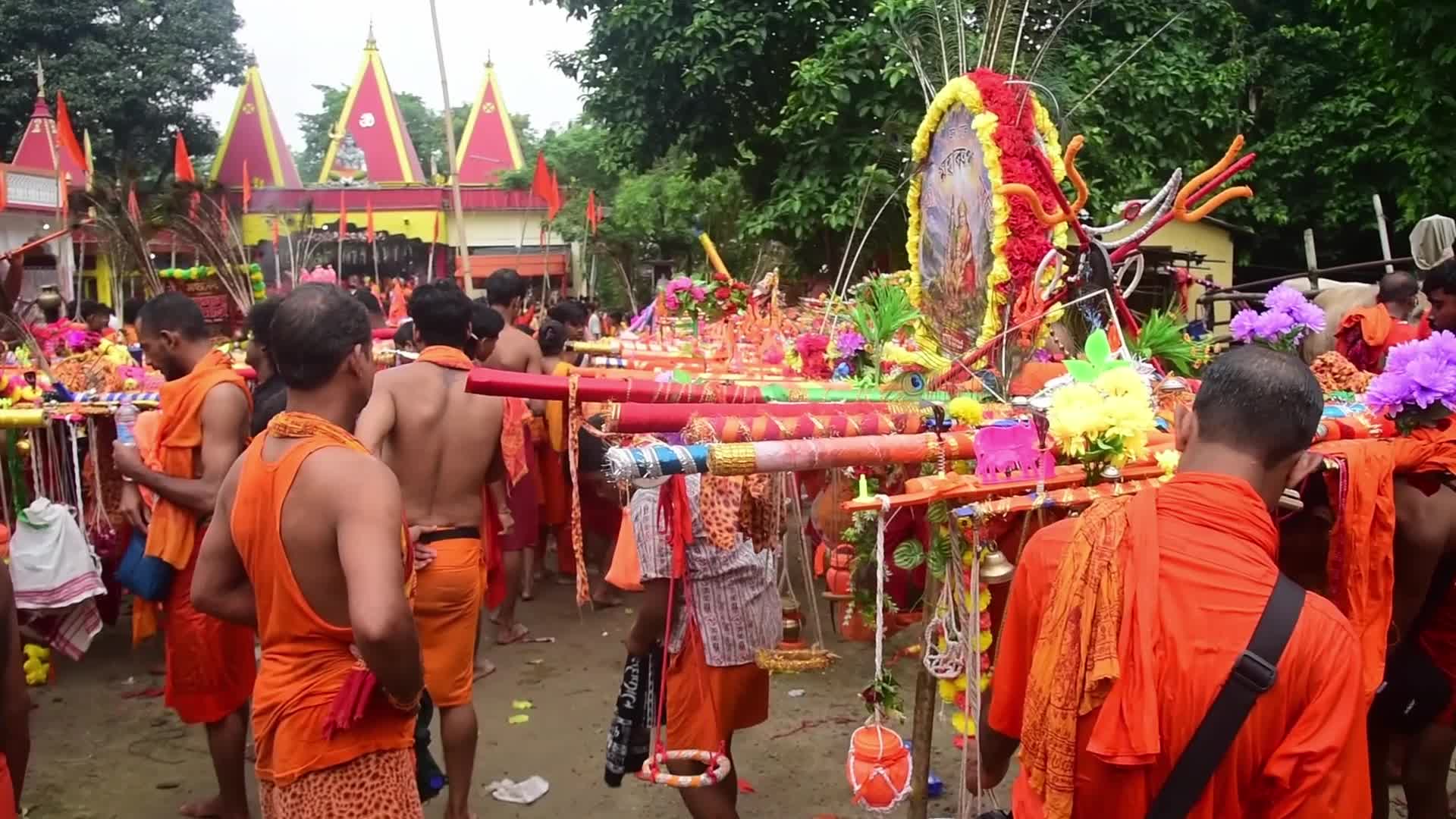 Kanwar Yatra in India