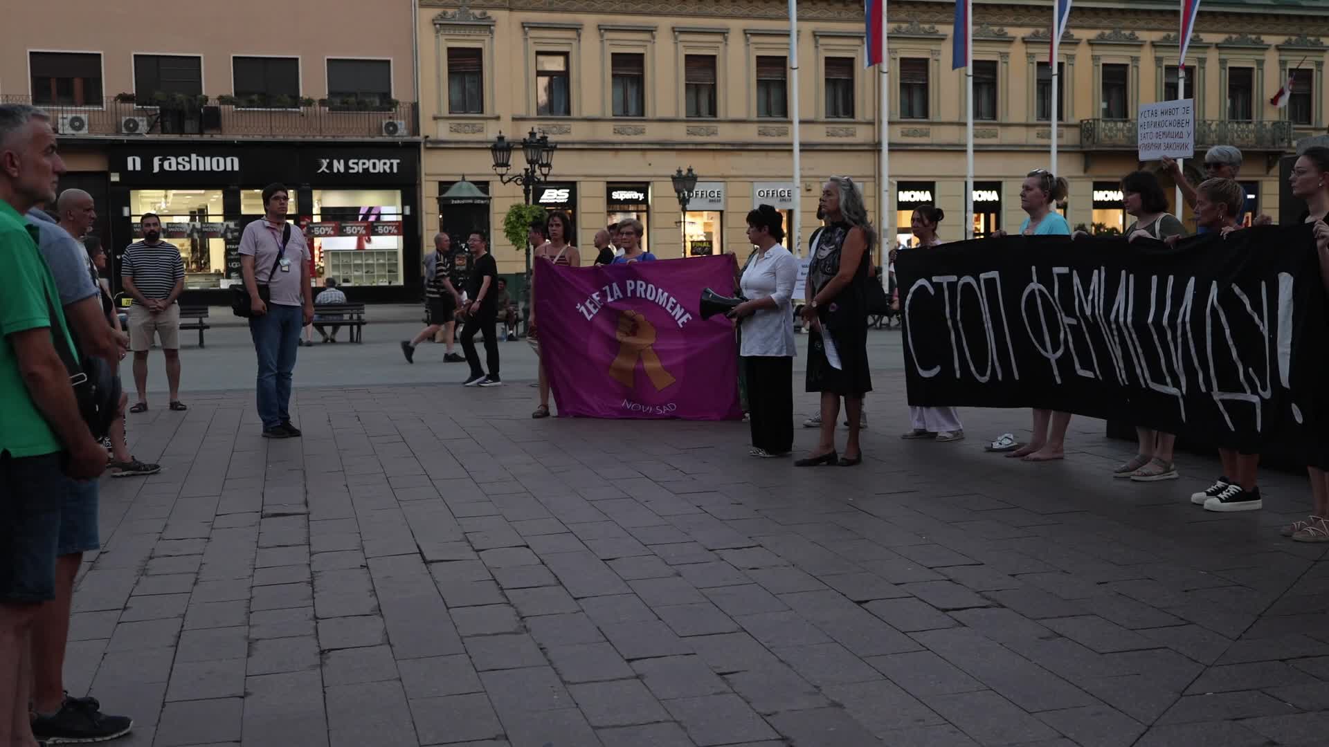 Protest Against Femicide in Novi Sad