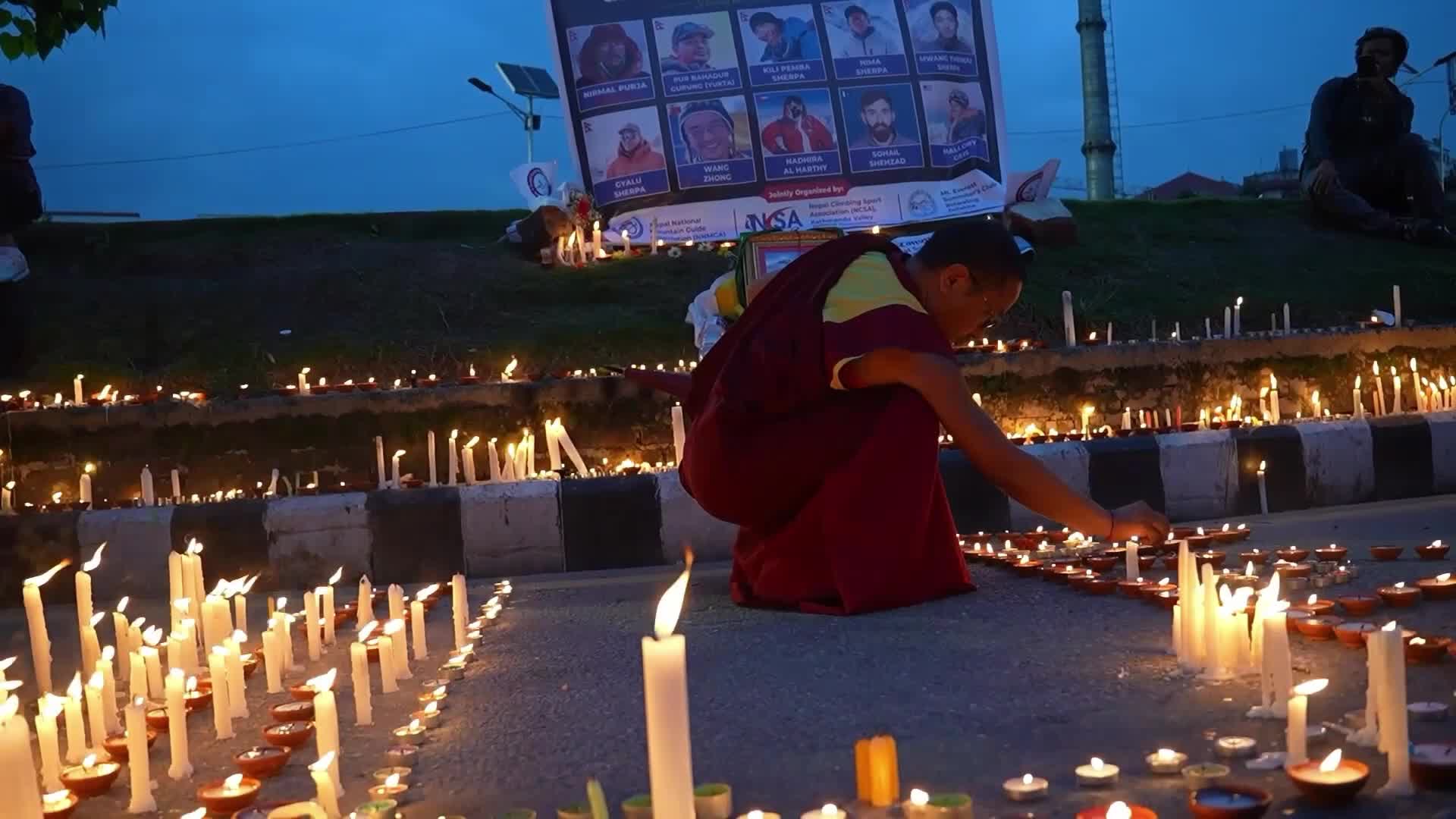 Candlelight Vigil for Mountaineers Killed on Broad Peak