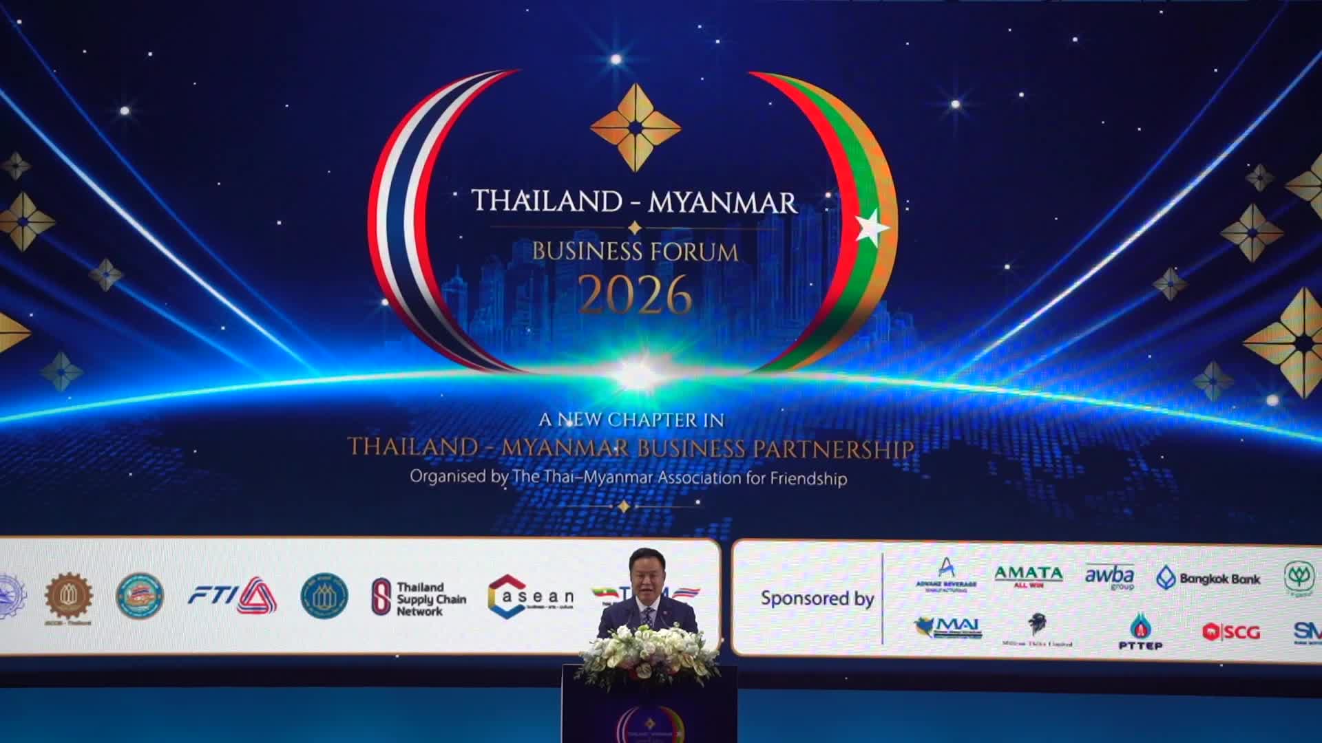 Myanmar's President Min Aung Hlaing Visits Thailand.