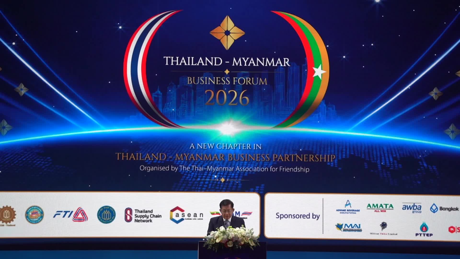 Myanmar's President Min Aung Hlaing Visits Thailand.