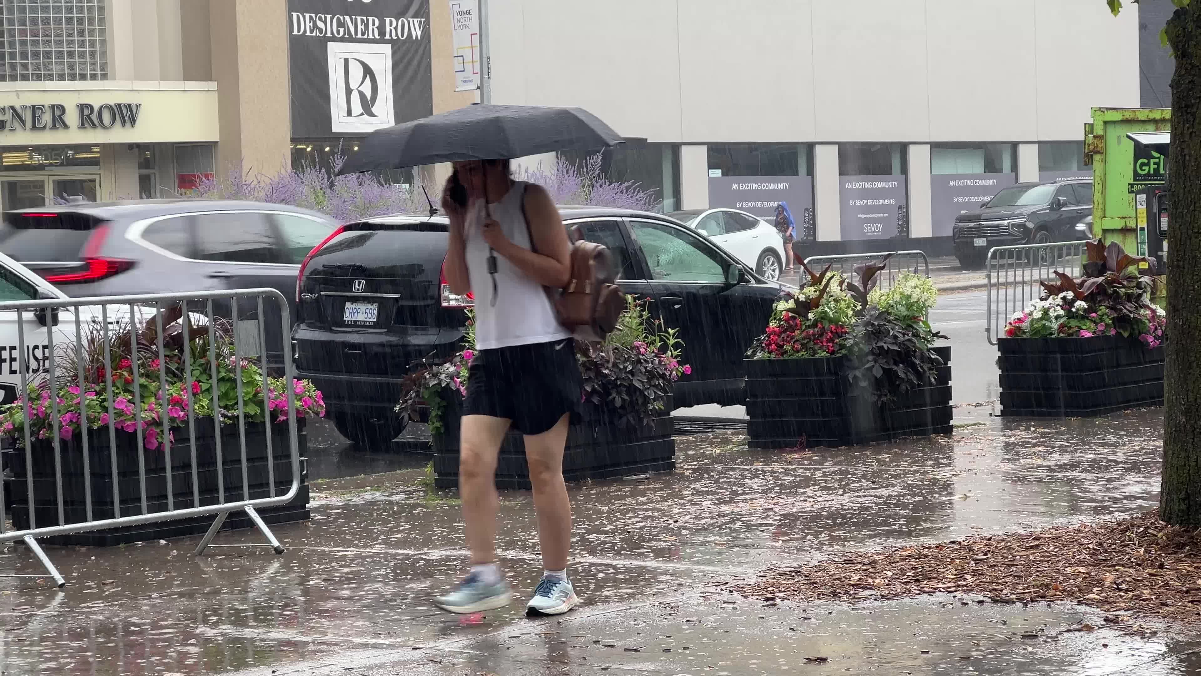Rainstorm in Toronto