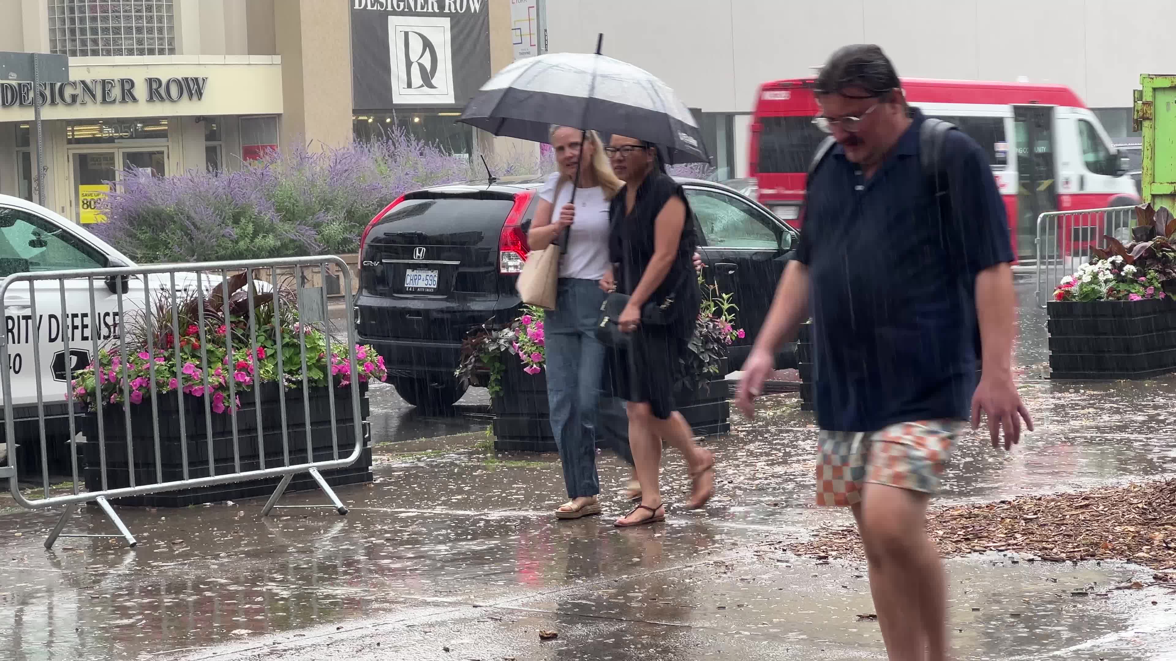 Rainstorm in Toronto