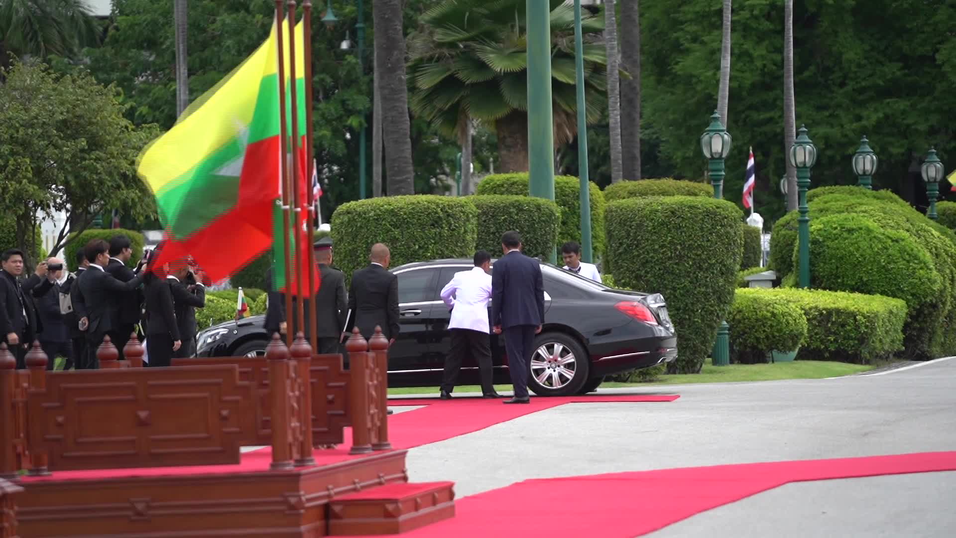 Myanmar's President Min Aung Hlaing Visits Thailand. - 08/06/2026