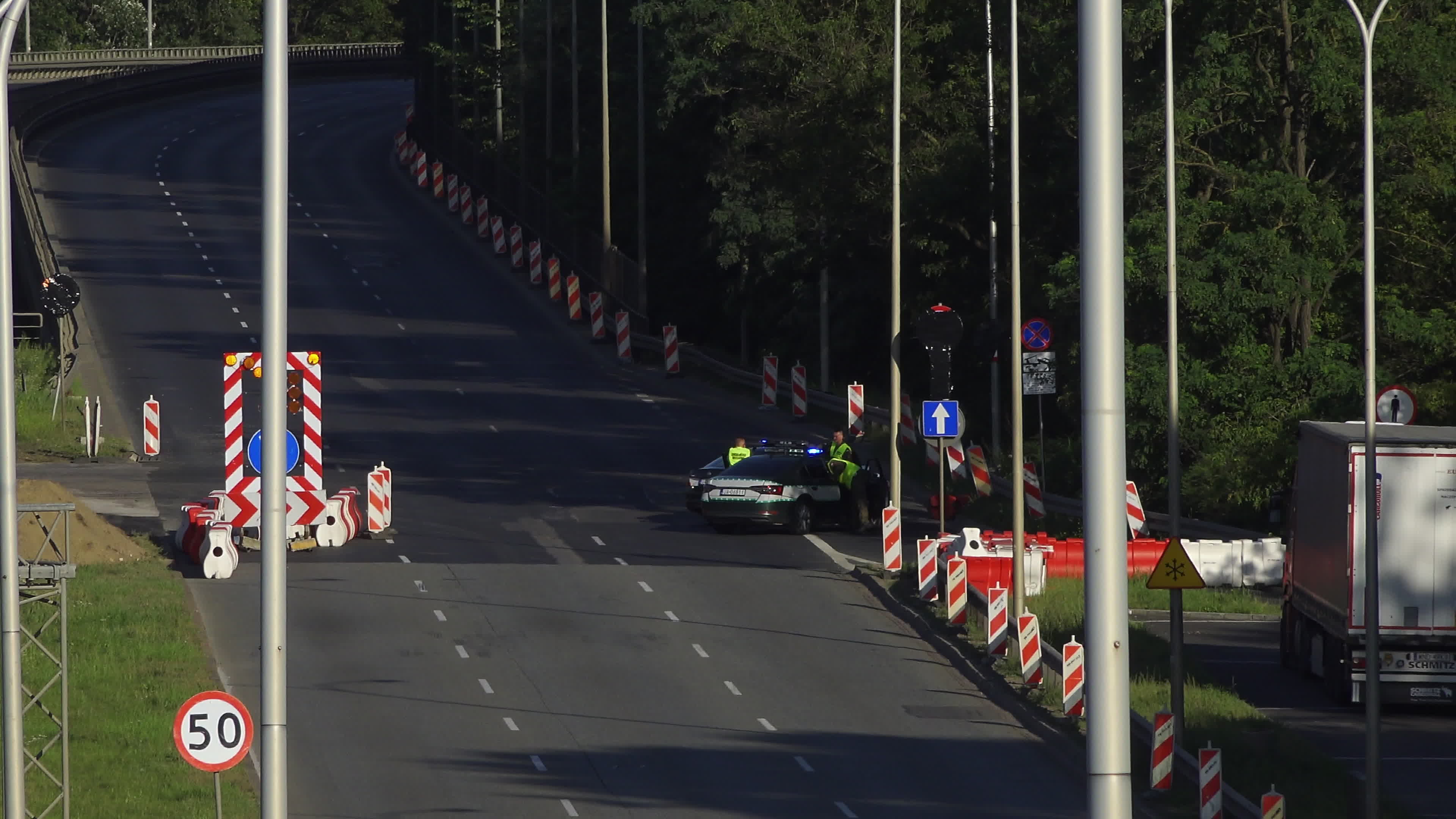 Polish Army Tanks Arrive in Warsaw Ahead of Armed Forces Day Parade Rehearsal