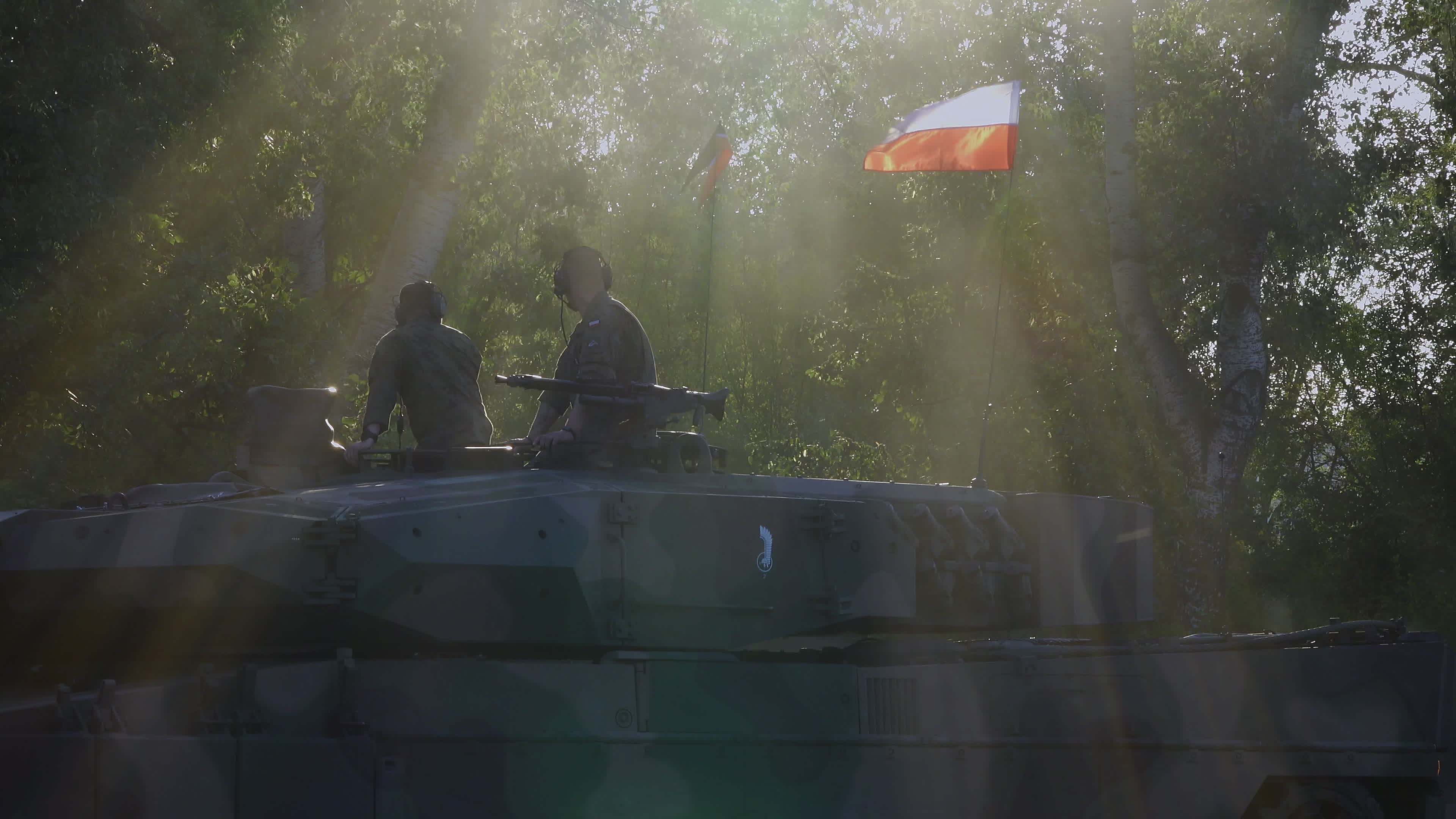 Polish Army Tanks Arrive in Warsaw Ahead of Armed Forces Day Parade Rehearsal