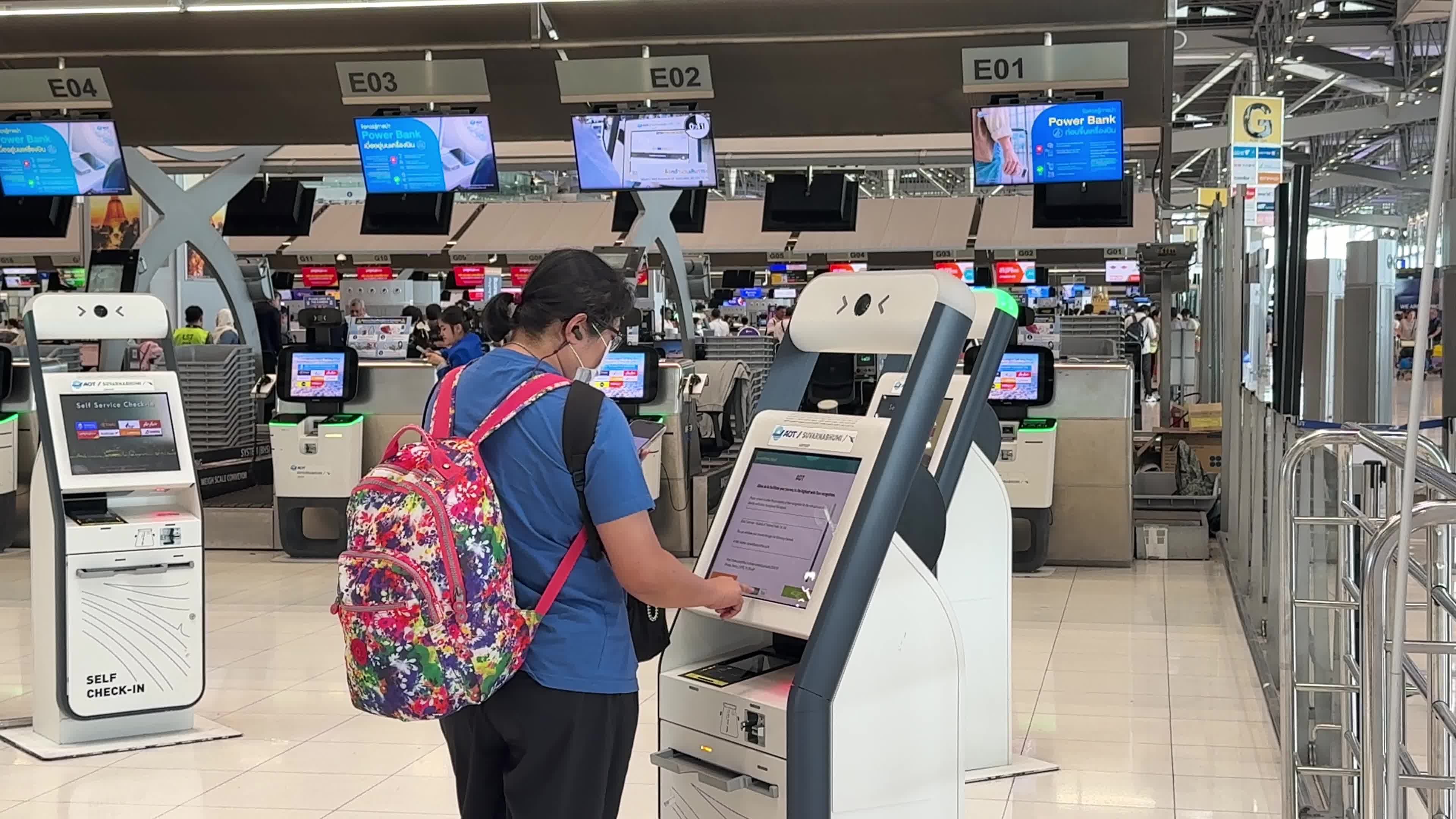 Suvarnabhumi Airport In Bangkok