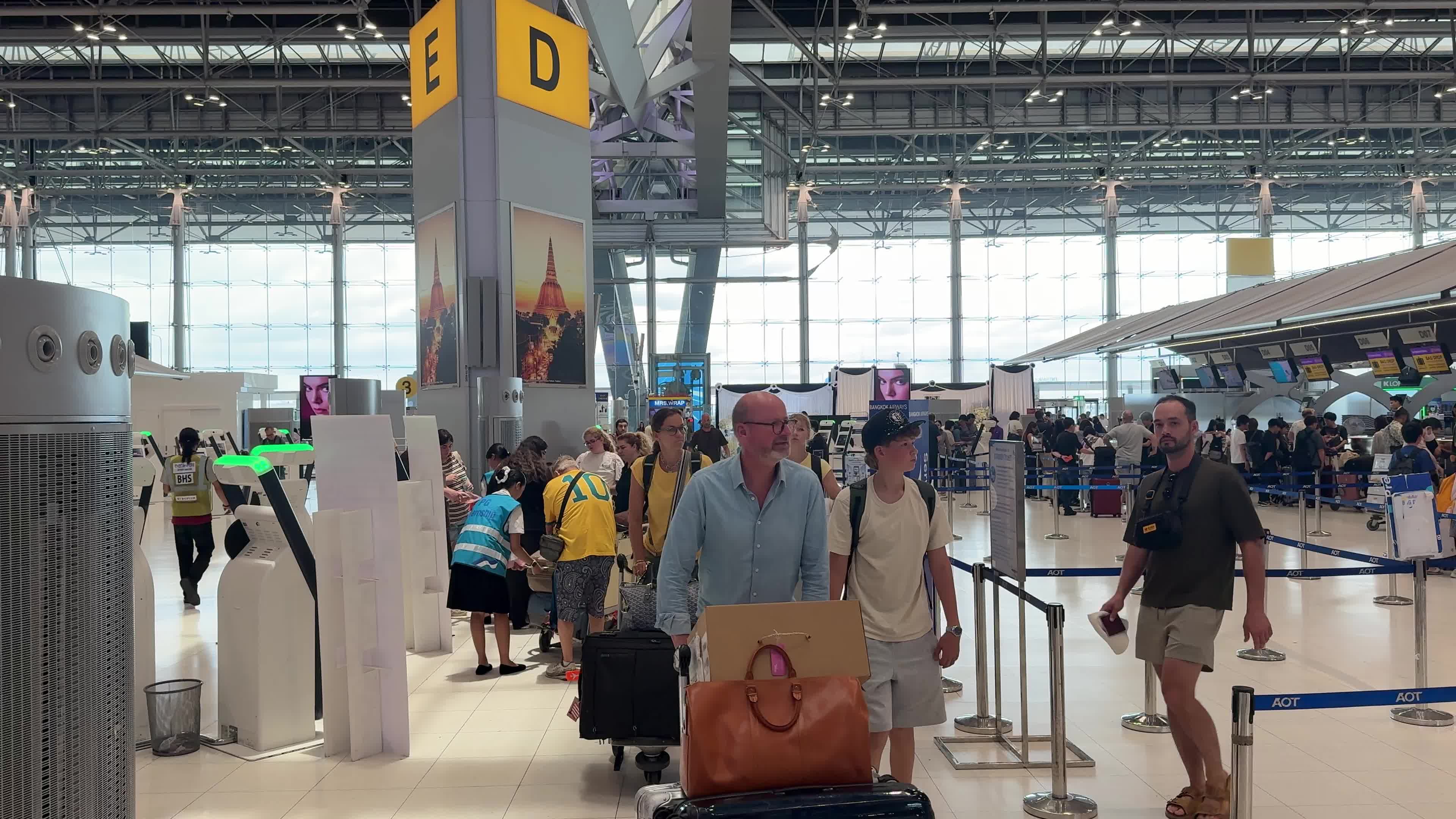 Suvarnabhumi Airport In Bangkok