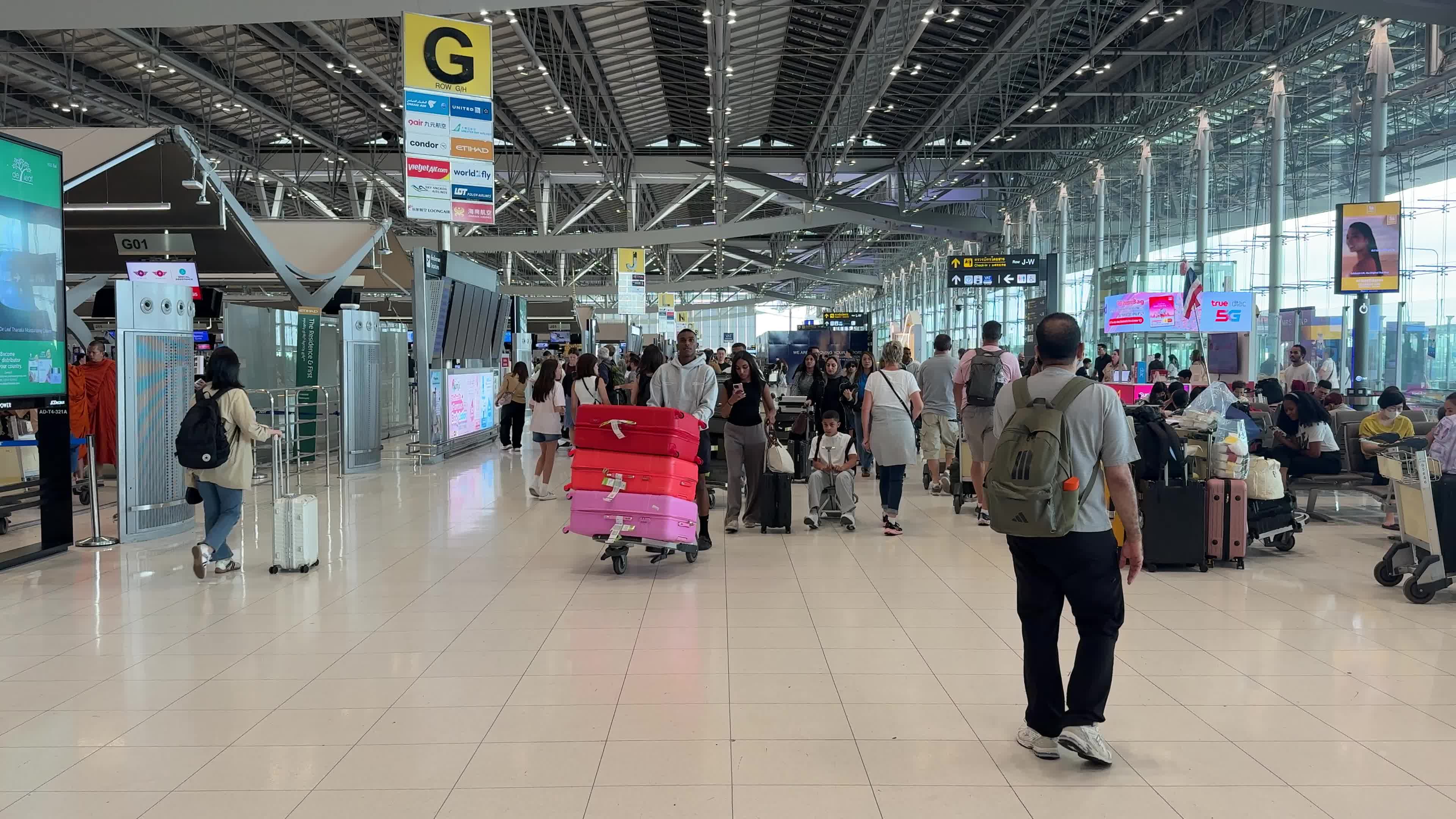 Suvarnabhumi Airport In Bangkok