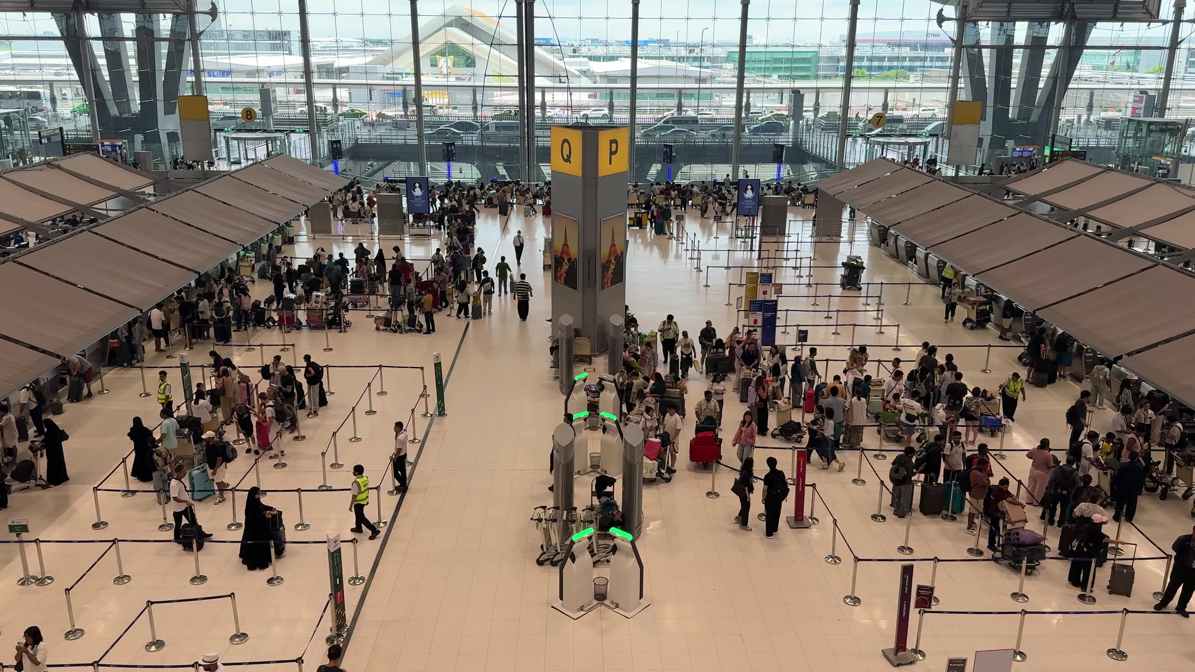 Suvarnabhumi Airport In Bangkok