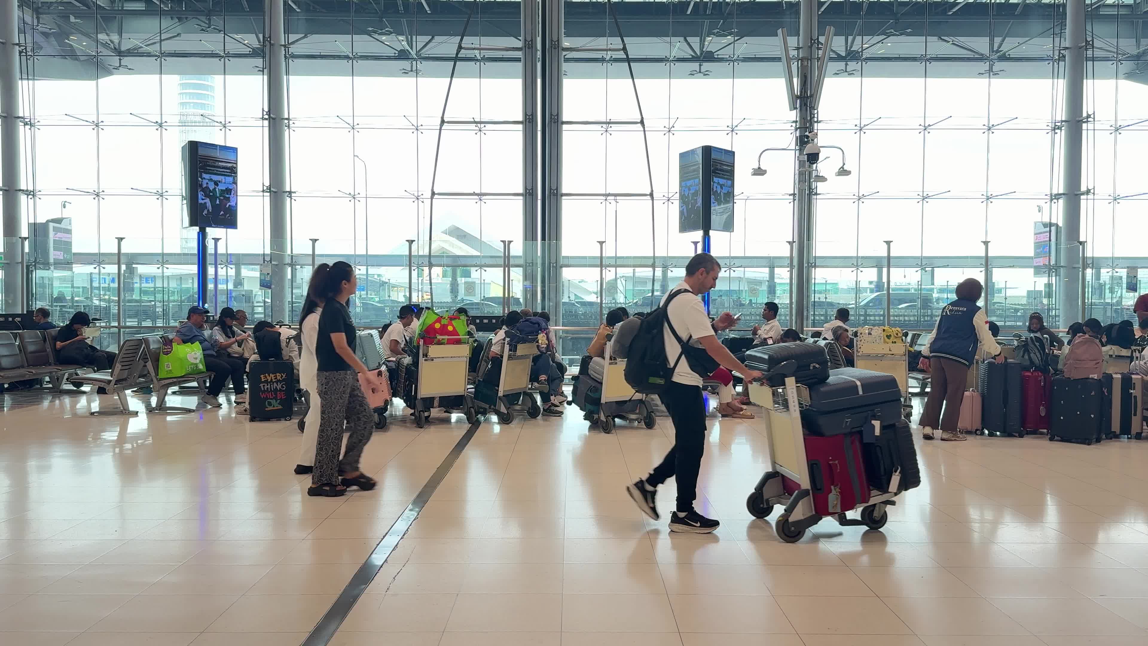 Suvarnabhumi Airport In Bangkok