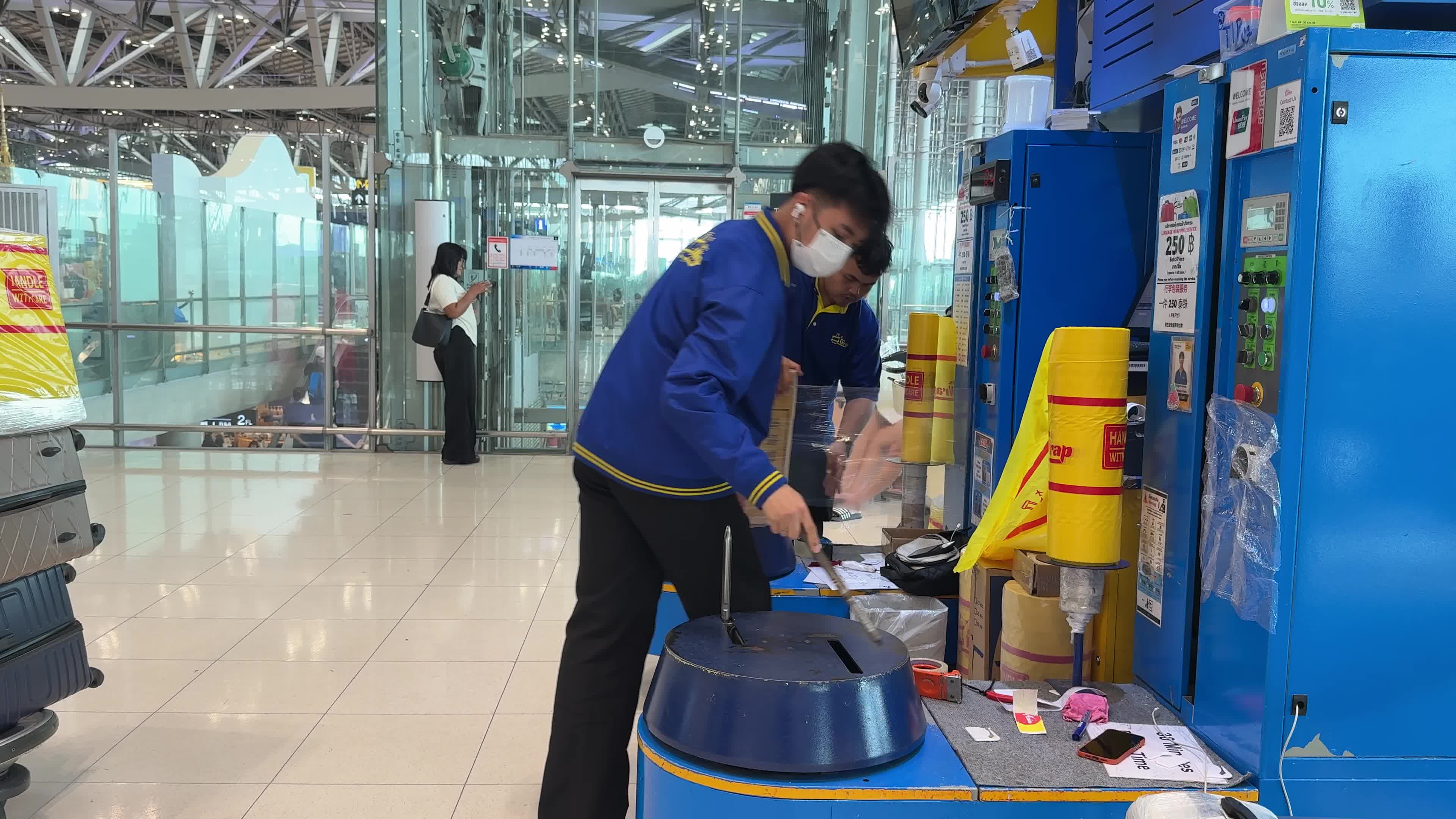 Suvarnabhumi Airport In Bangkok