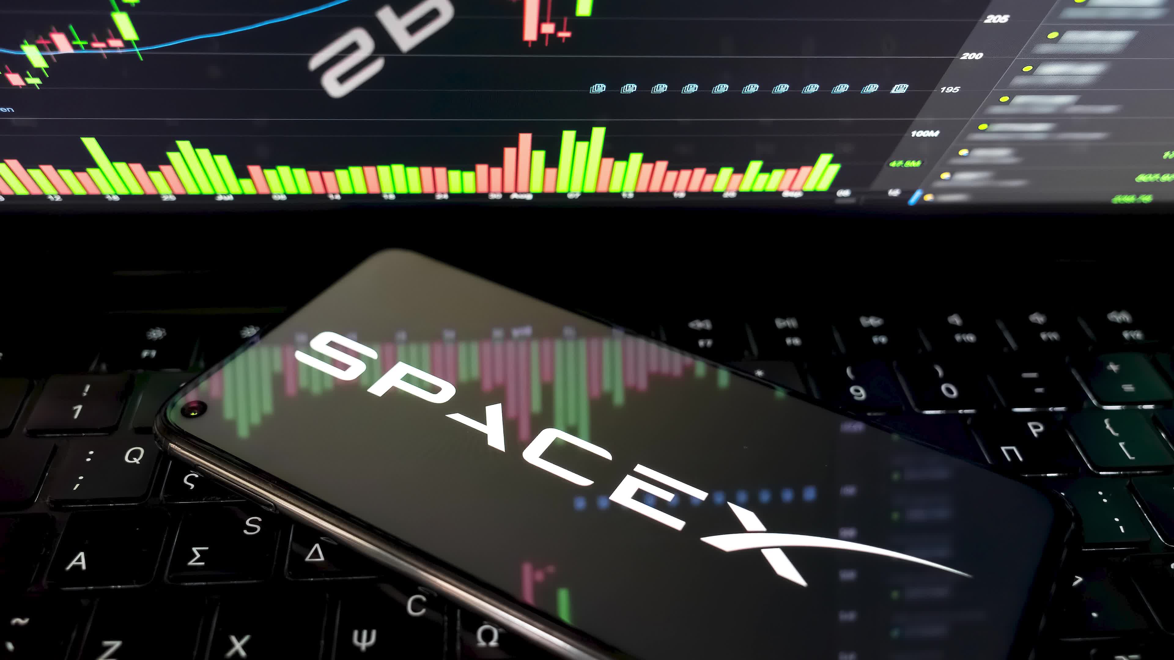 SpaceX Rises 6% After More Than 900 Million Shares Are Unlocked
