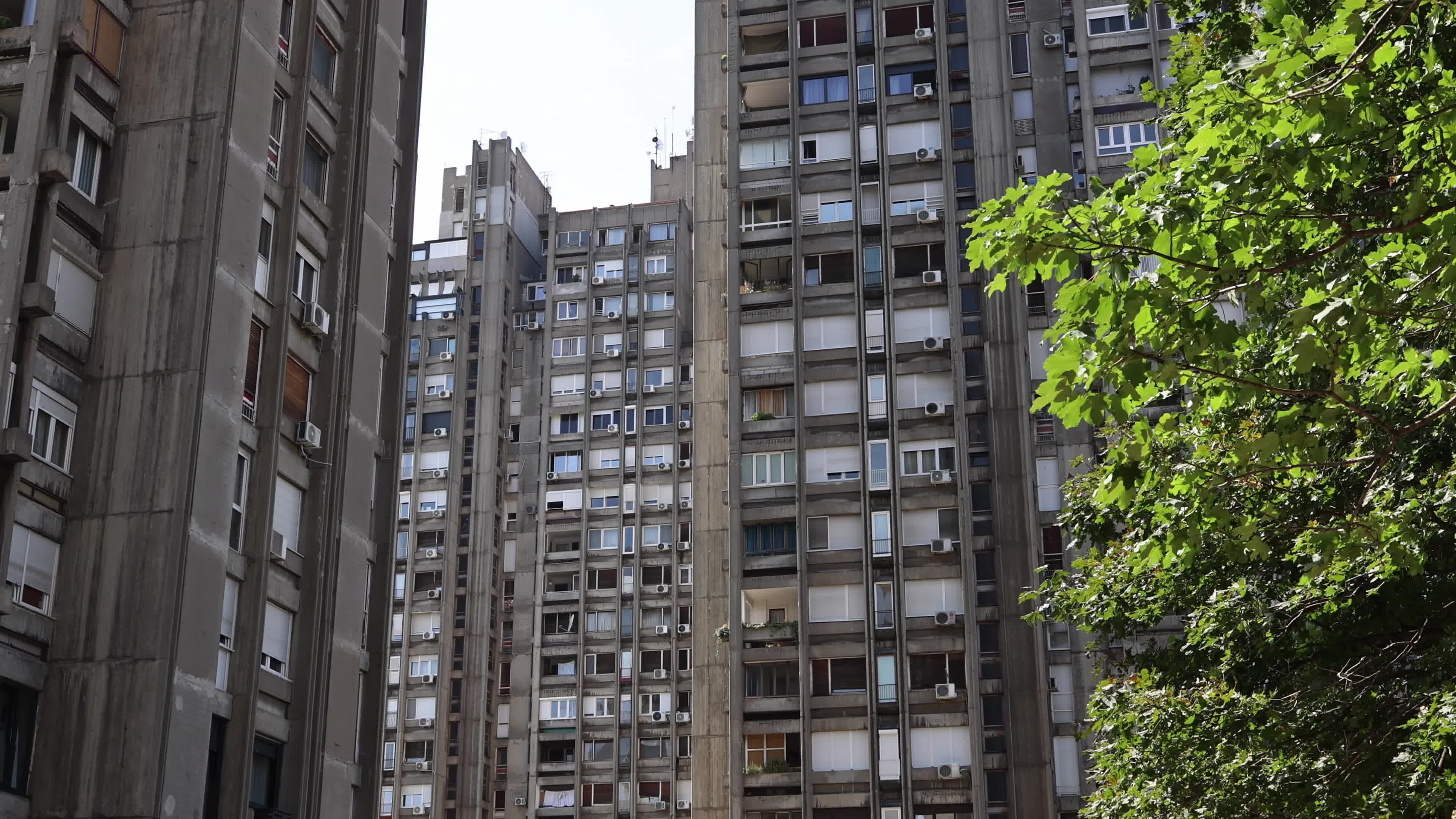 Residential High-Rise Buildings in New Belgrade