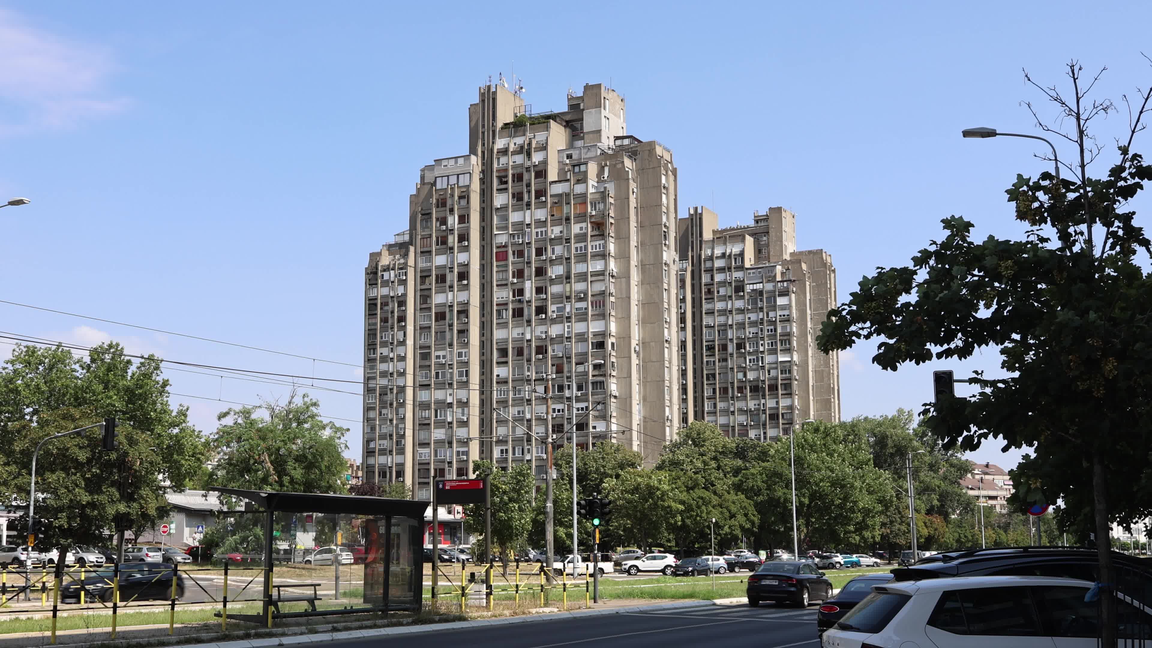 Residential High-Rise Buildings in New Belgrade