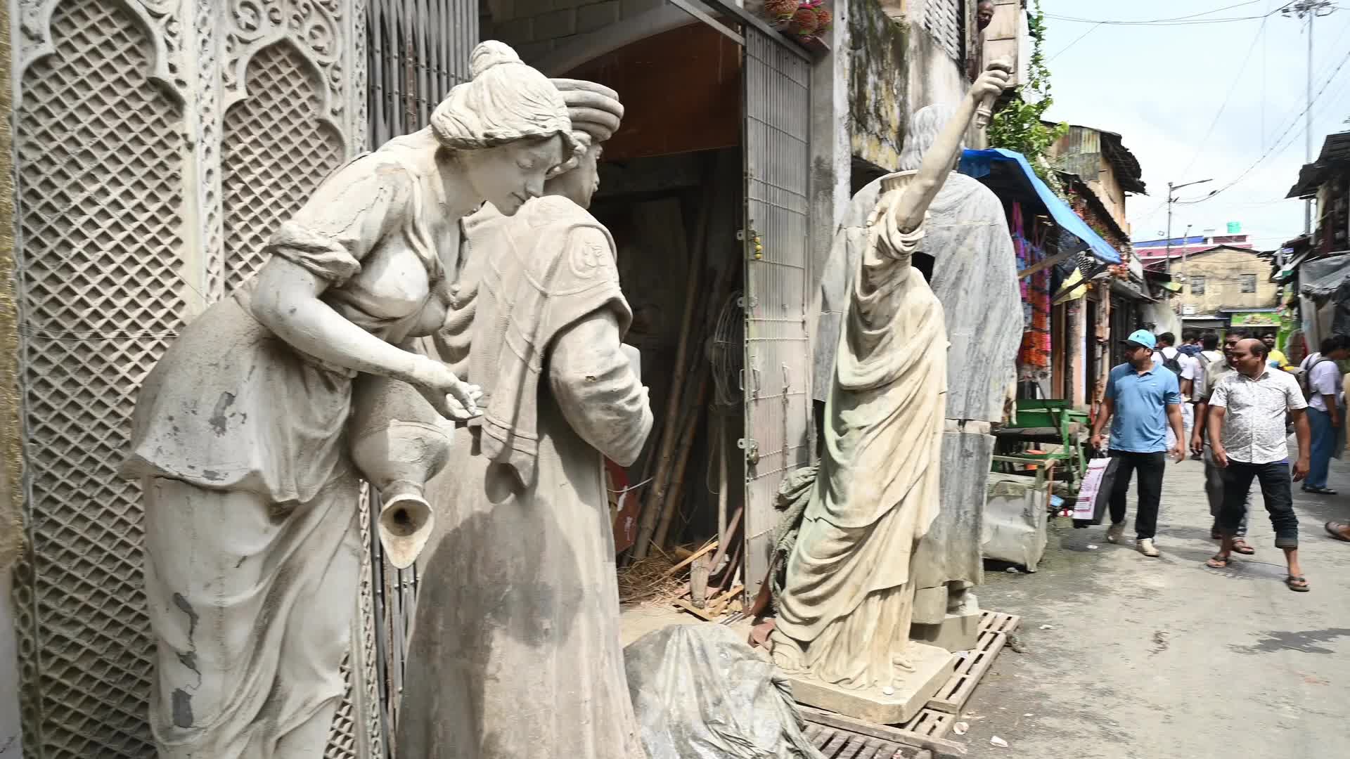 Kumartuli - Kolkata - Preparation For Durga Puja