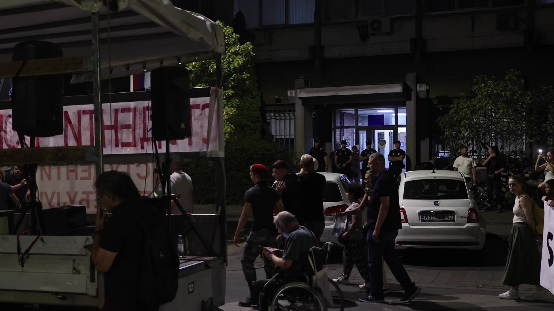 Student Protest March in Novi Sad