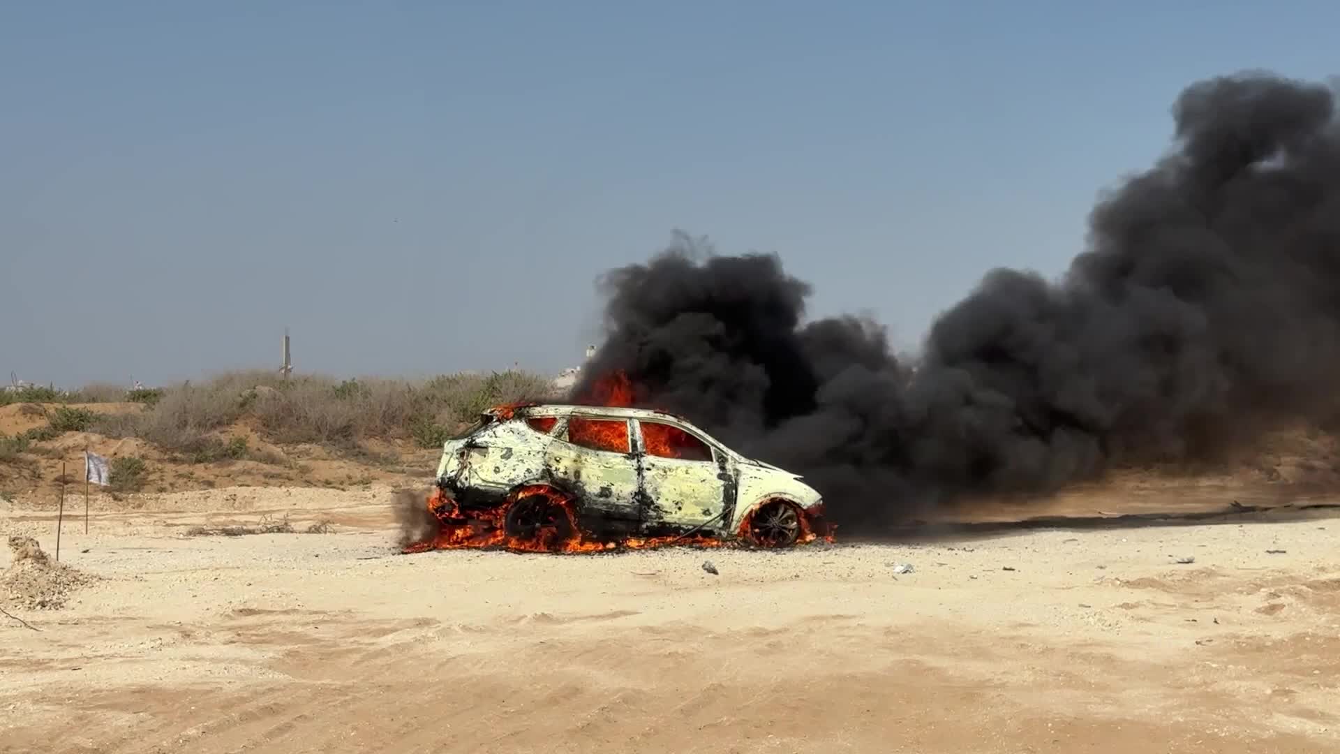 Aftermath Of Israeli Airstrike In Gaza, Palestine