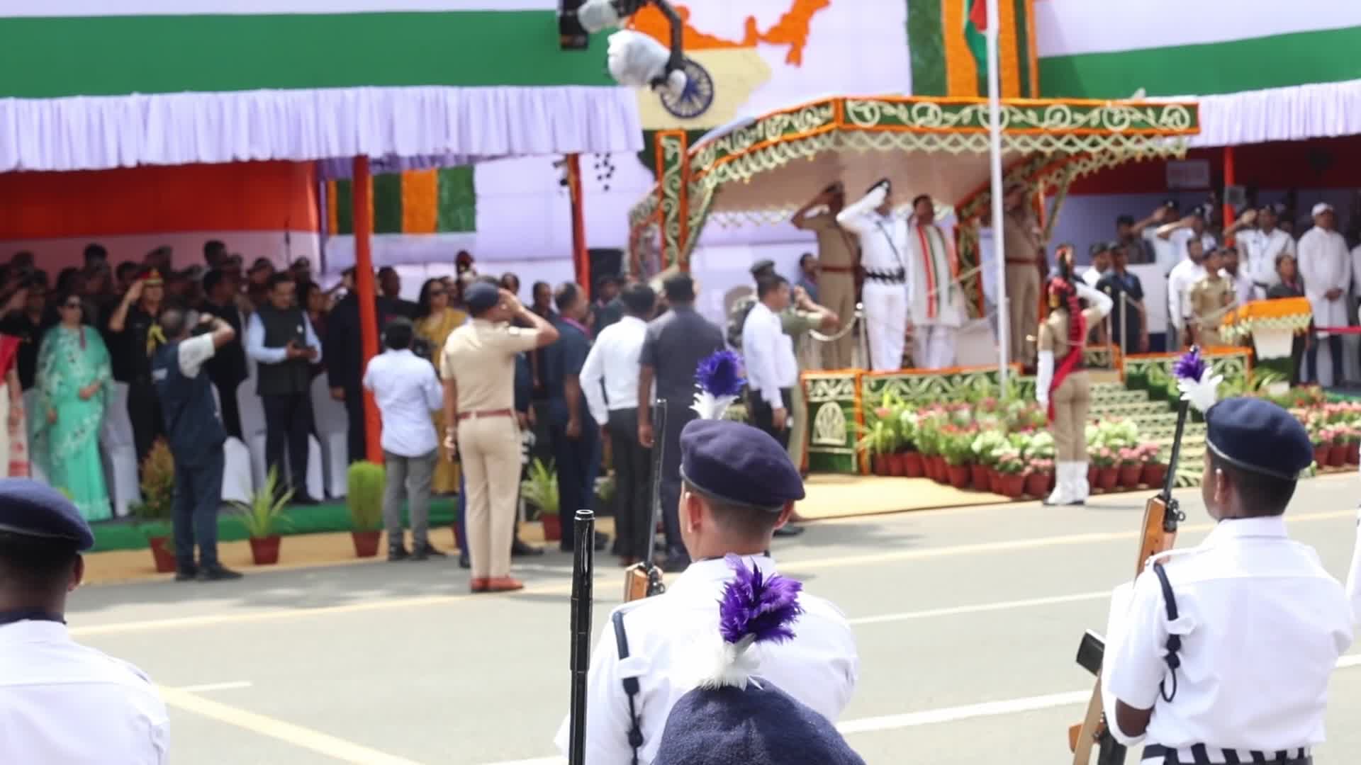 India's Independence Day Celebrations In Kolkata,India