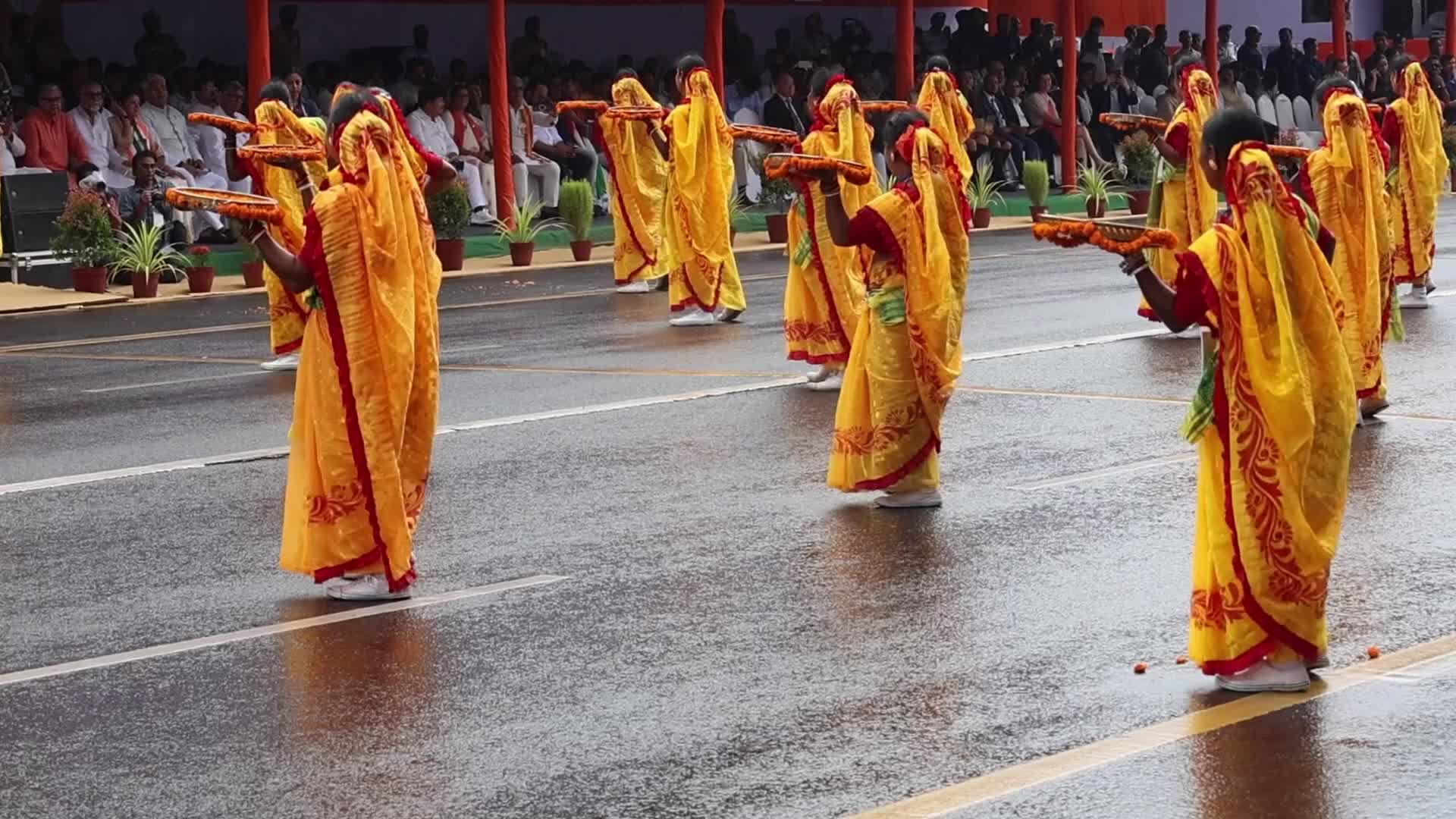 India's Independence Day Celebrations In Kolkata,India