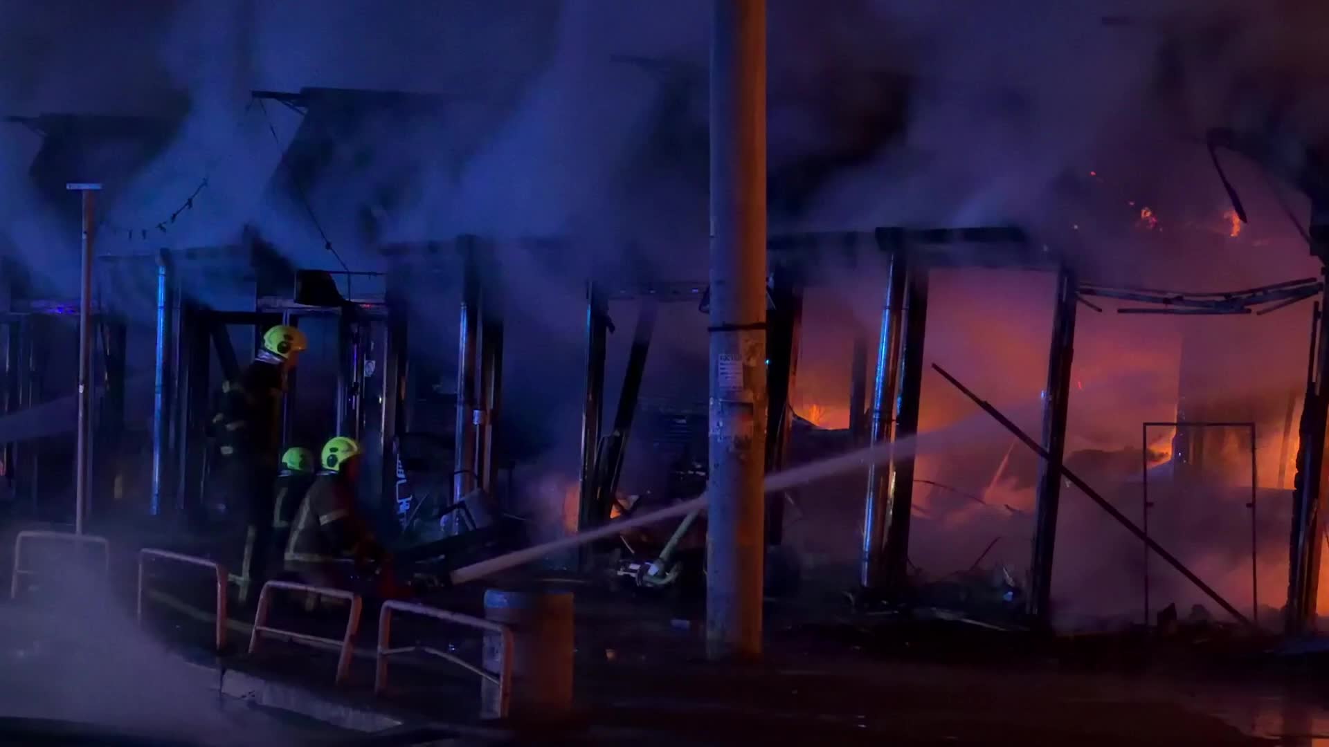 As a result of the Russian attack, Ukraine’s largest book market was destroyed by fire in Kyiv.
