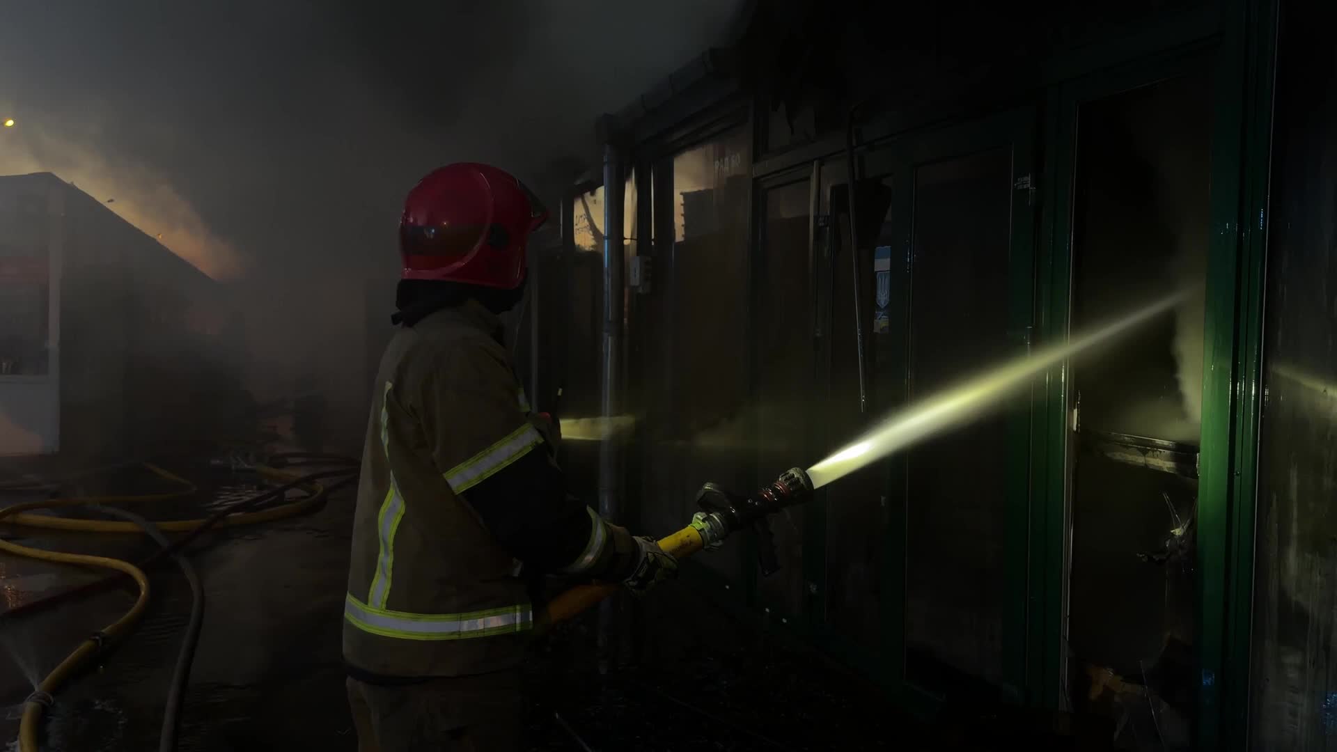 As a result of the Russian attack, Ukraine’s largest book market was destroyed by fire in Kyiv.