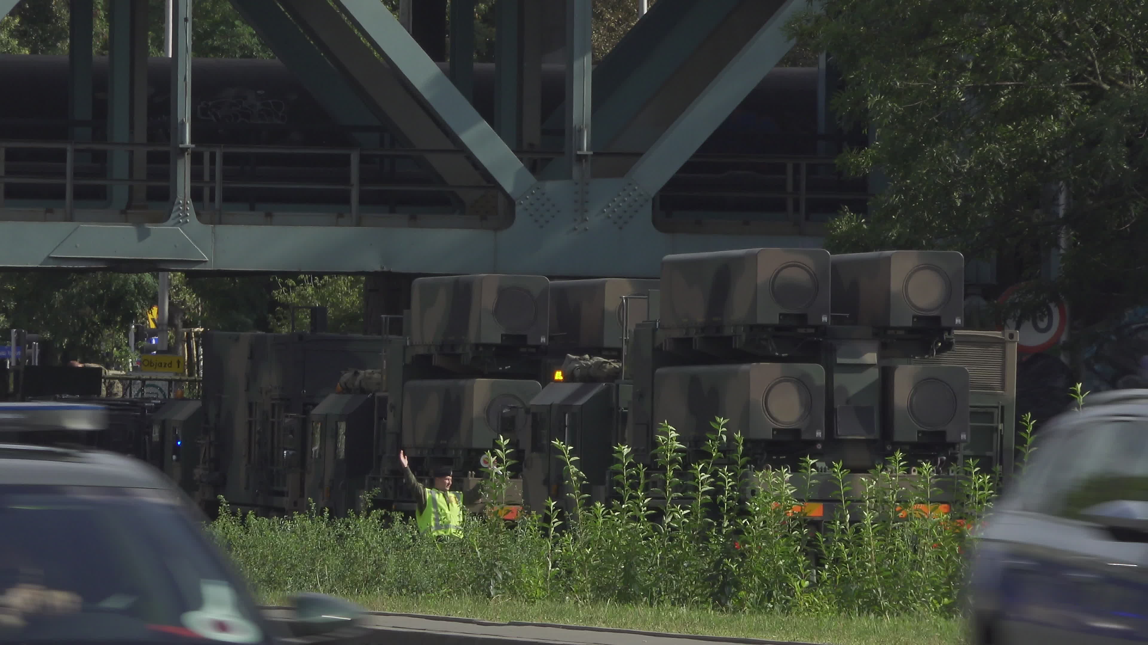 Polish Army Tanks Arrive in Warsaw Ahead of Armed Forces Day Parade Rehearsal