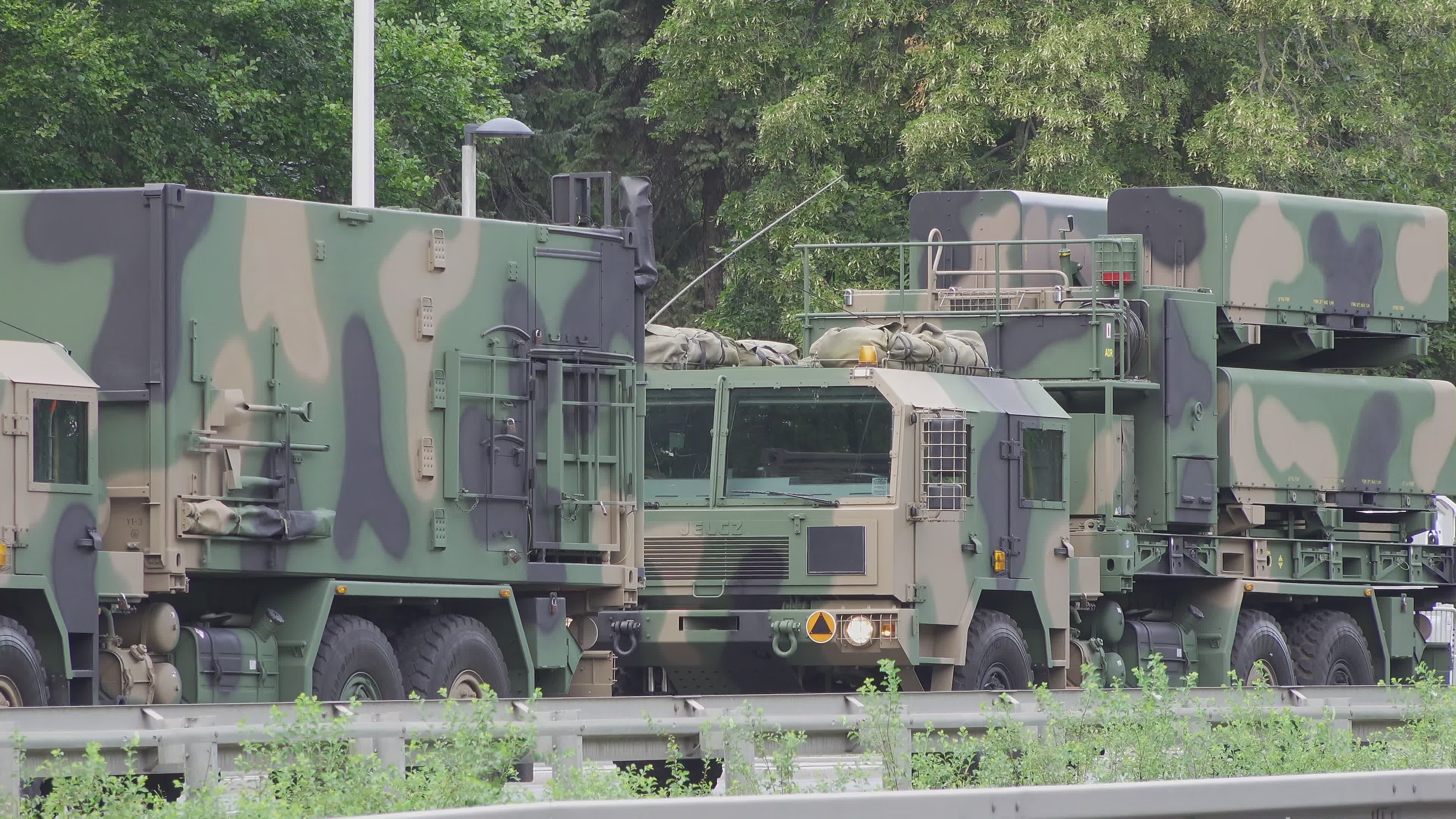 Polish Army Tanks Arrive in Warsaw Ahead of Armed Forces Day Parade Rehearsal