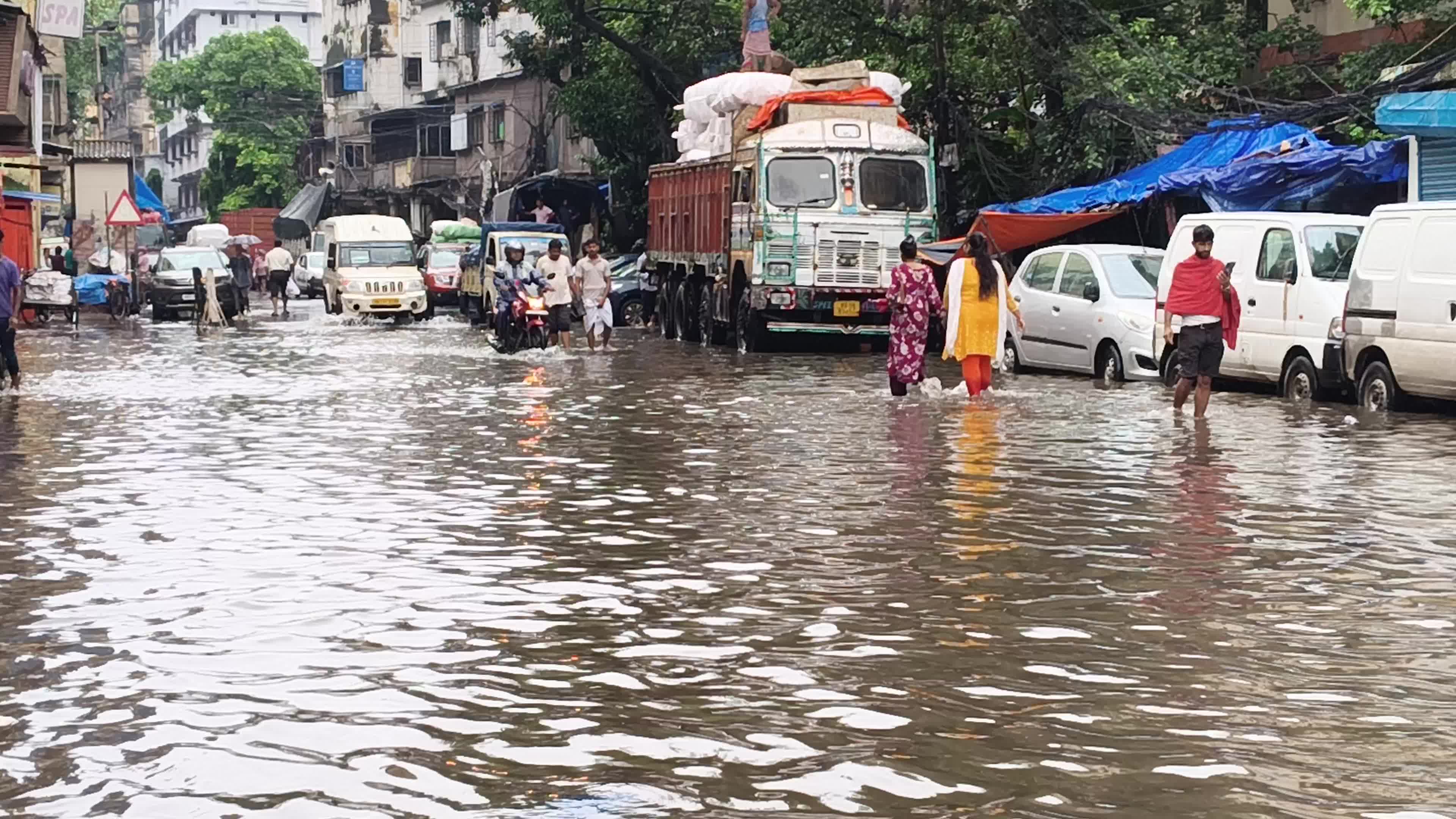 Waterlogging in Kolkata.