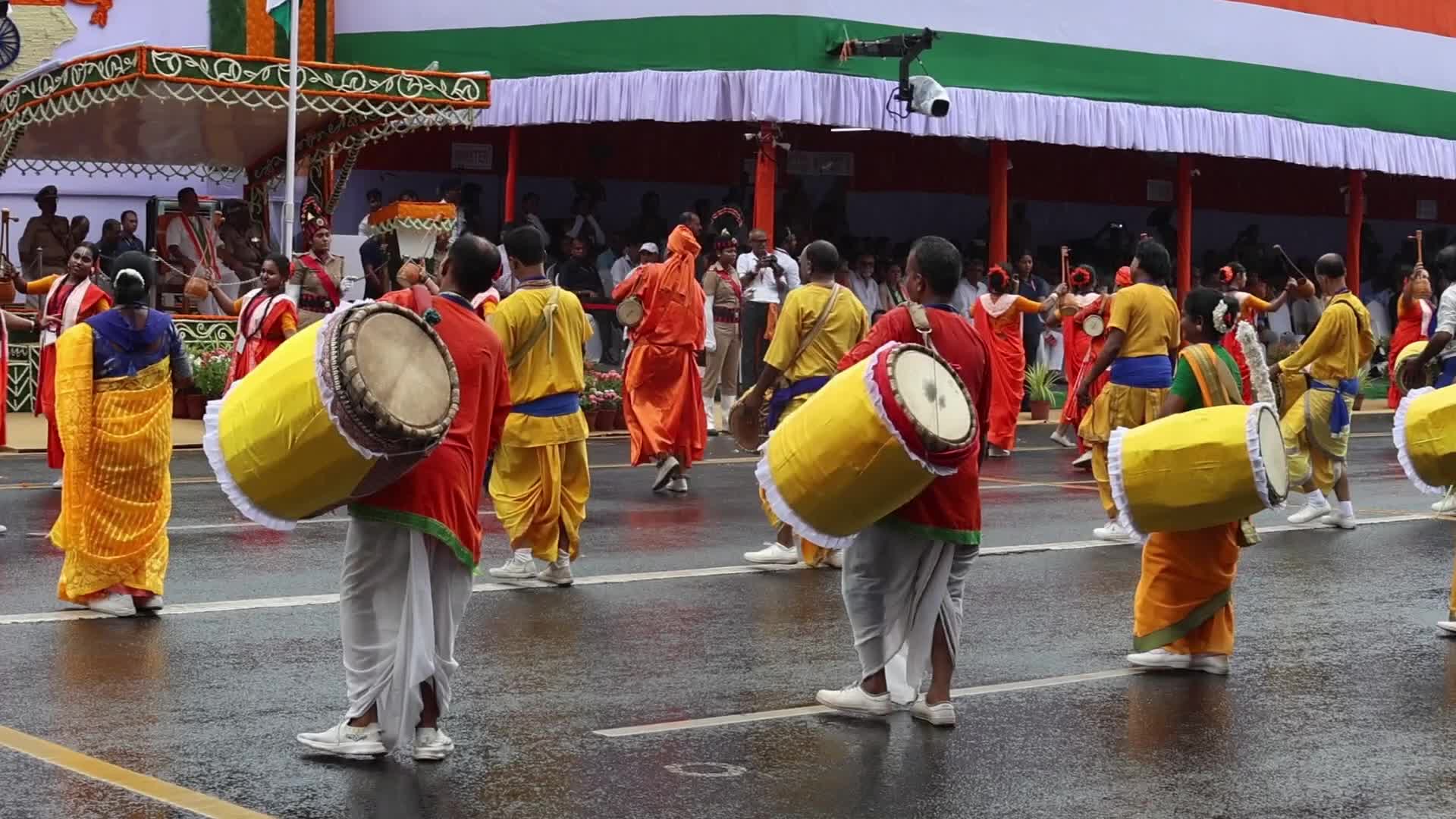 India's Independence Day Celebrations In Kolkata,India