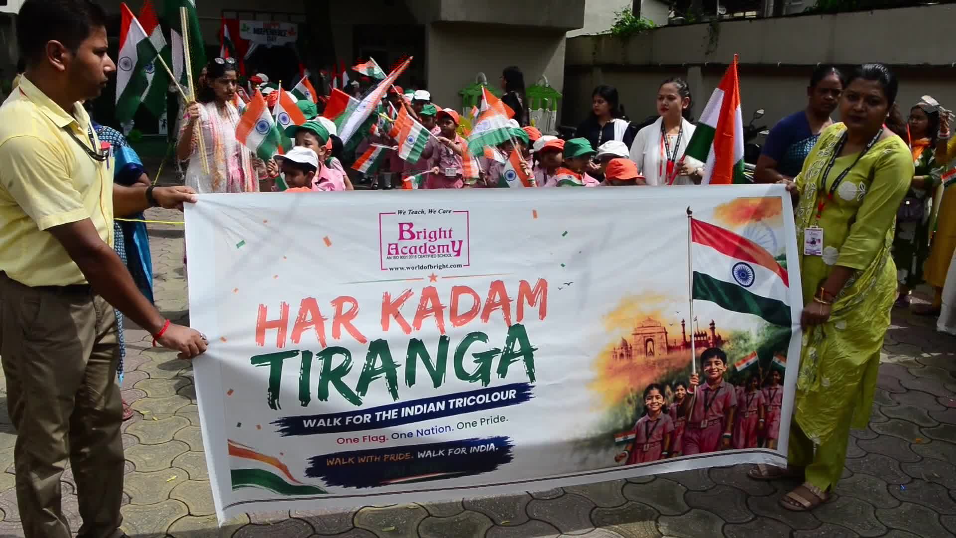 Bright Academy School Tiranga Yatra - 08/14/2026