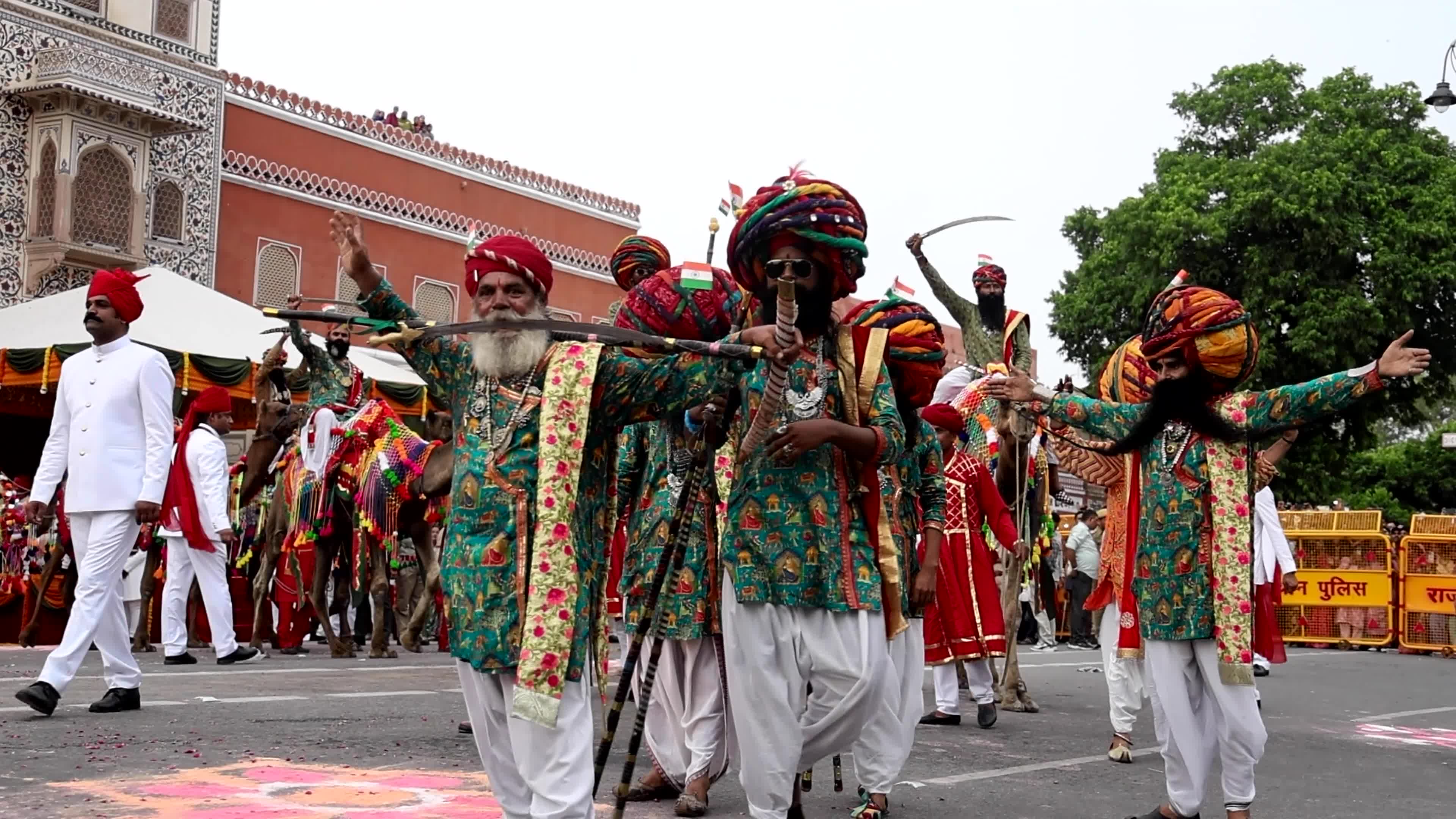 Teej Festival Procession in Jaipur
