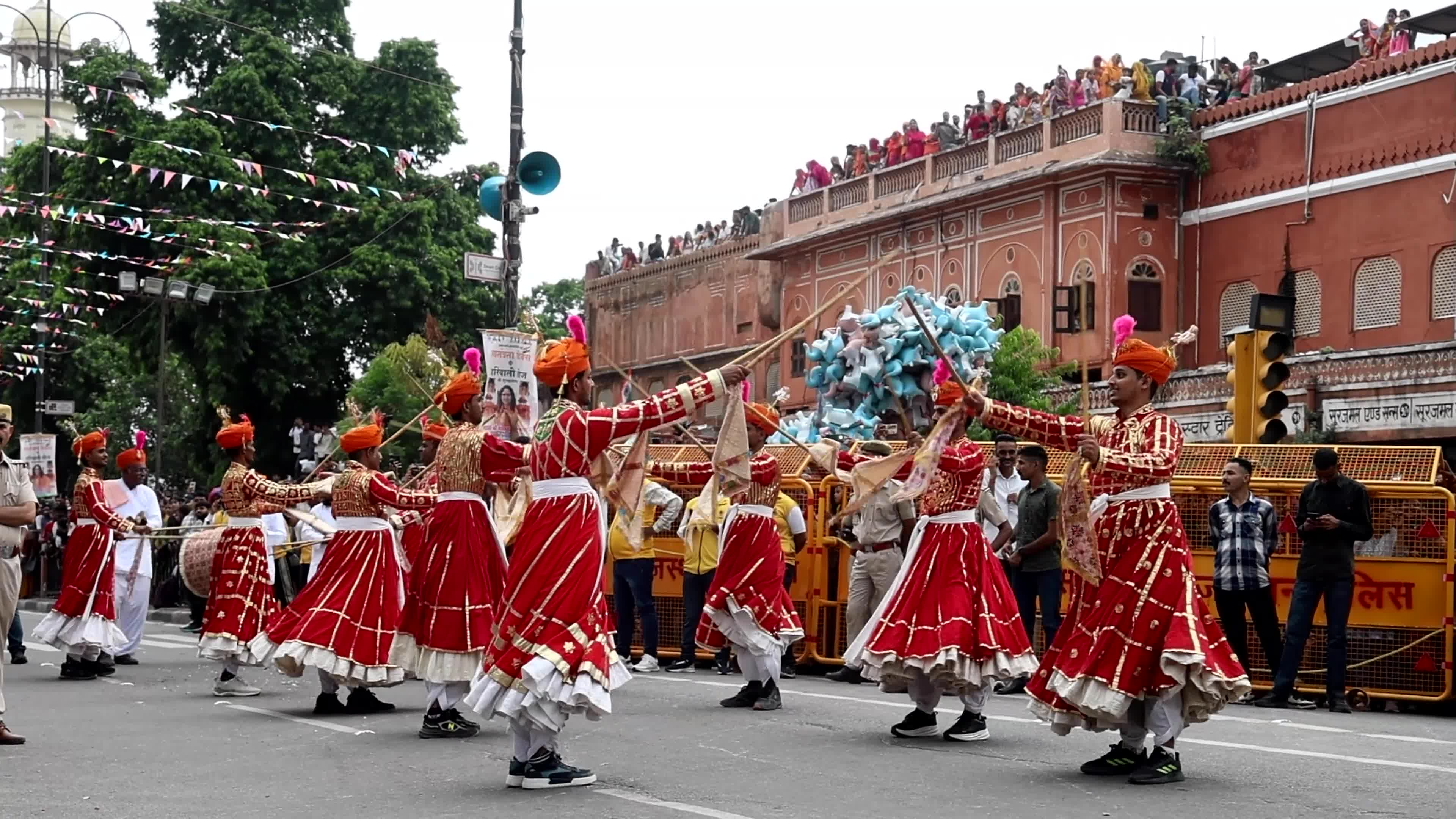 Teej Festival Procession in Jaipur