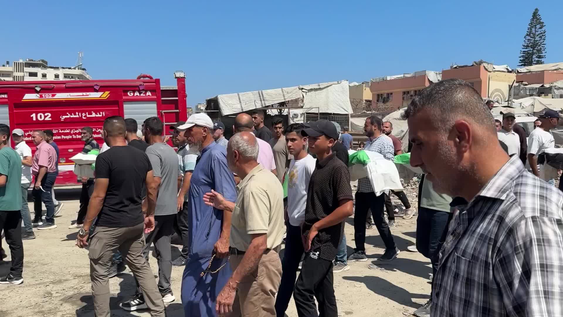 Mass Funeral Held For Palestinians Killed In Previous Israeli Attacks