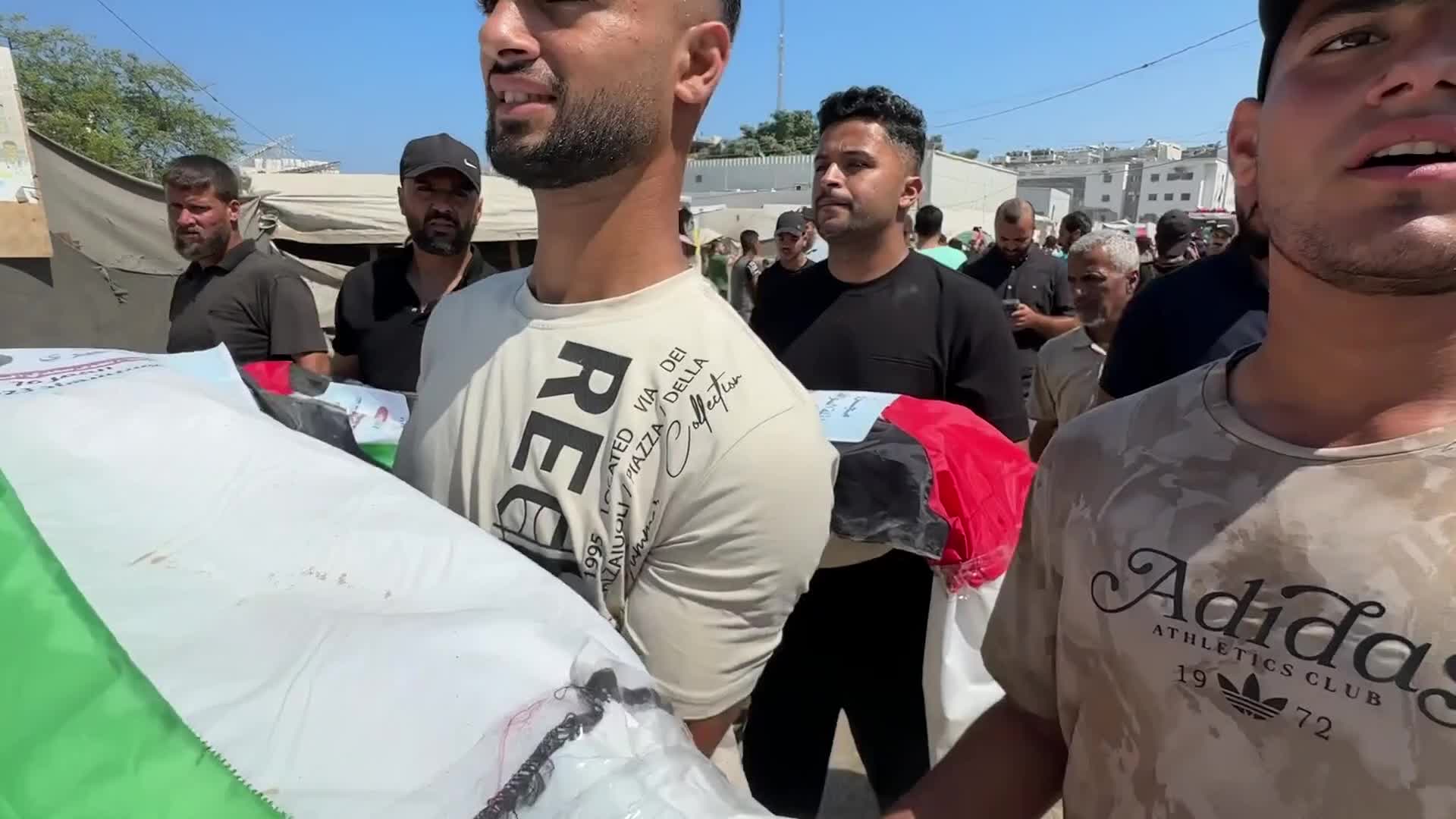 Mass Funeral Held For Palestinians Killed In Previous Israeli Attacks
