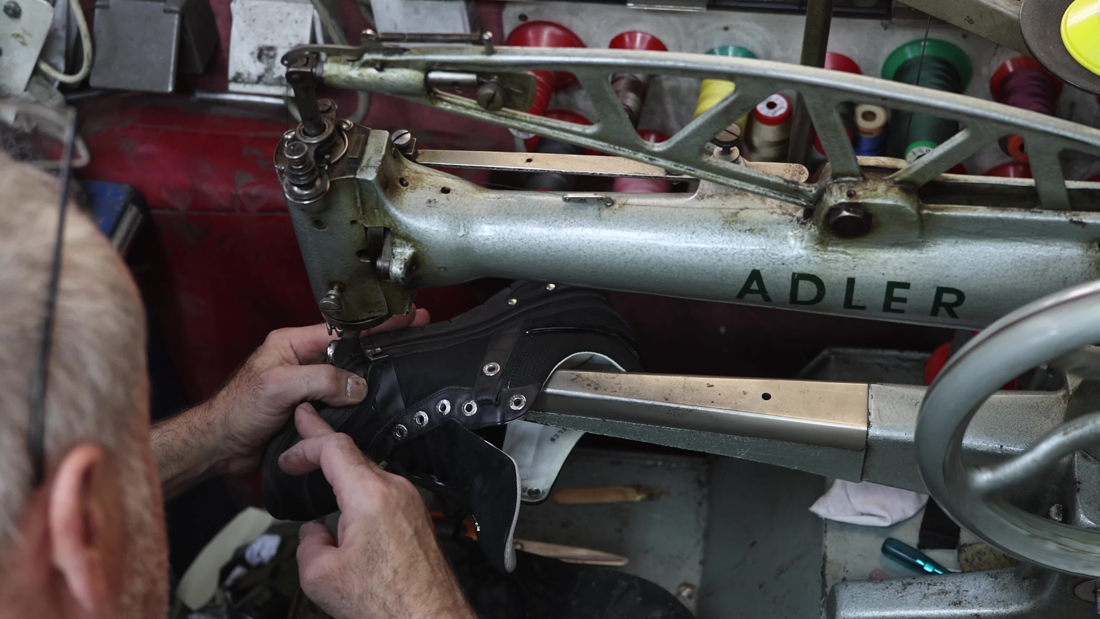 Shoemaker Working in His Workshop