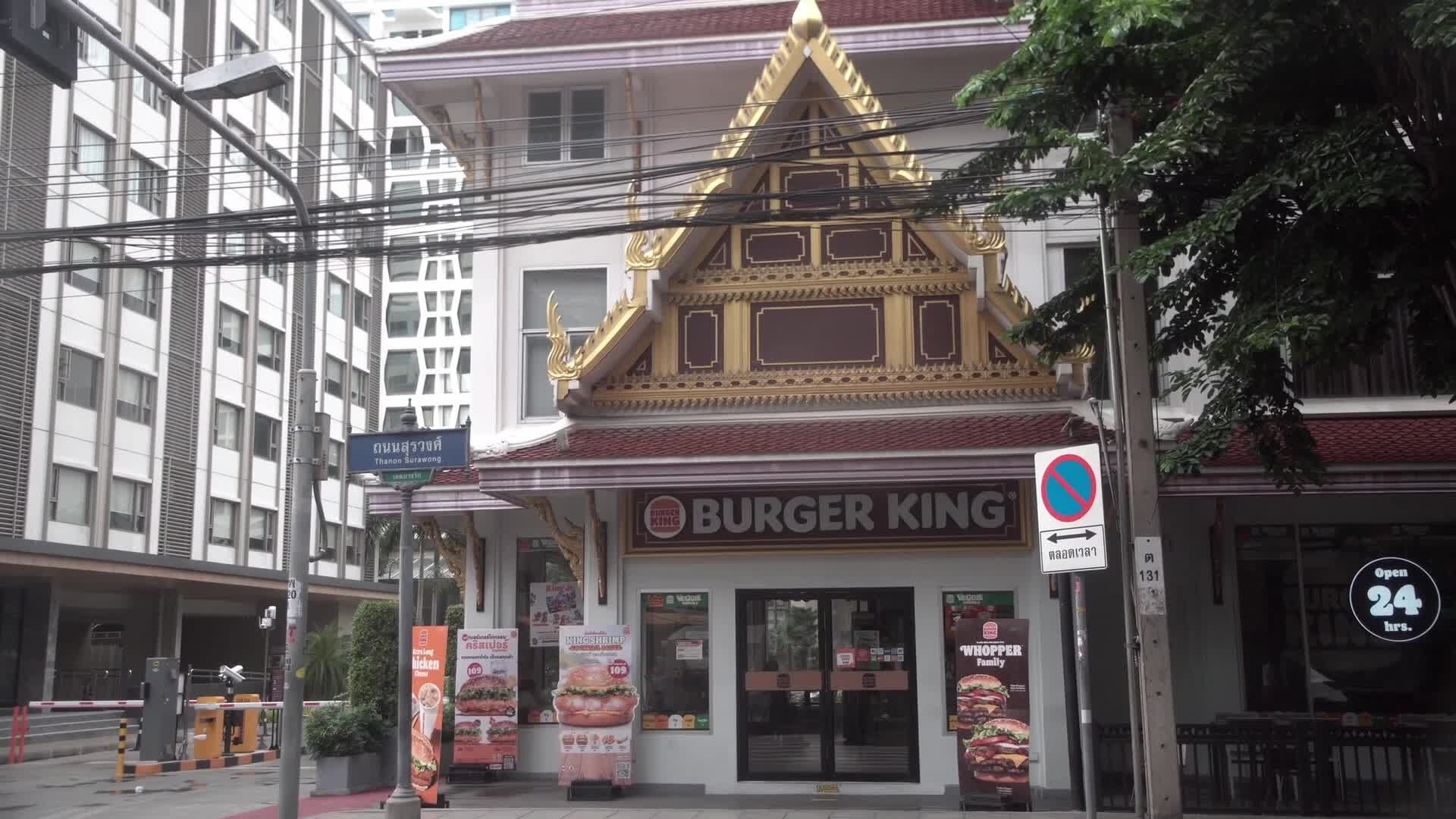 Burger king in thailand