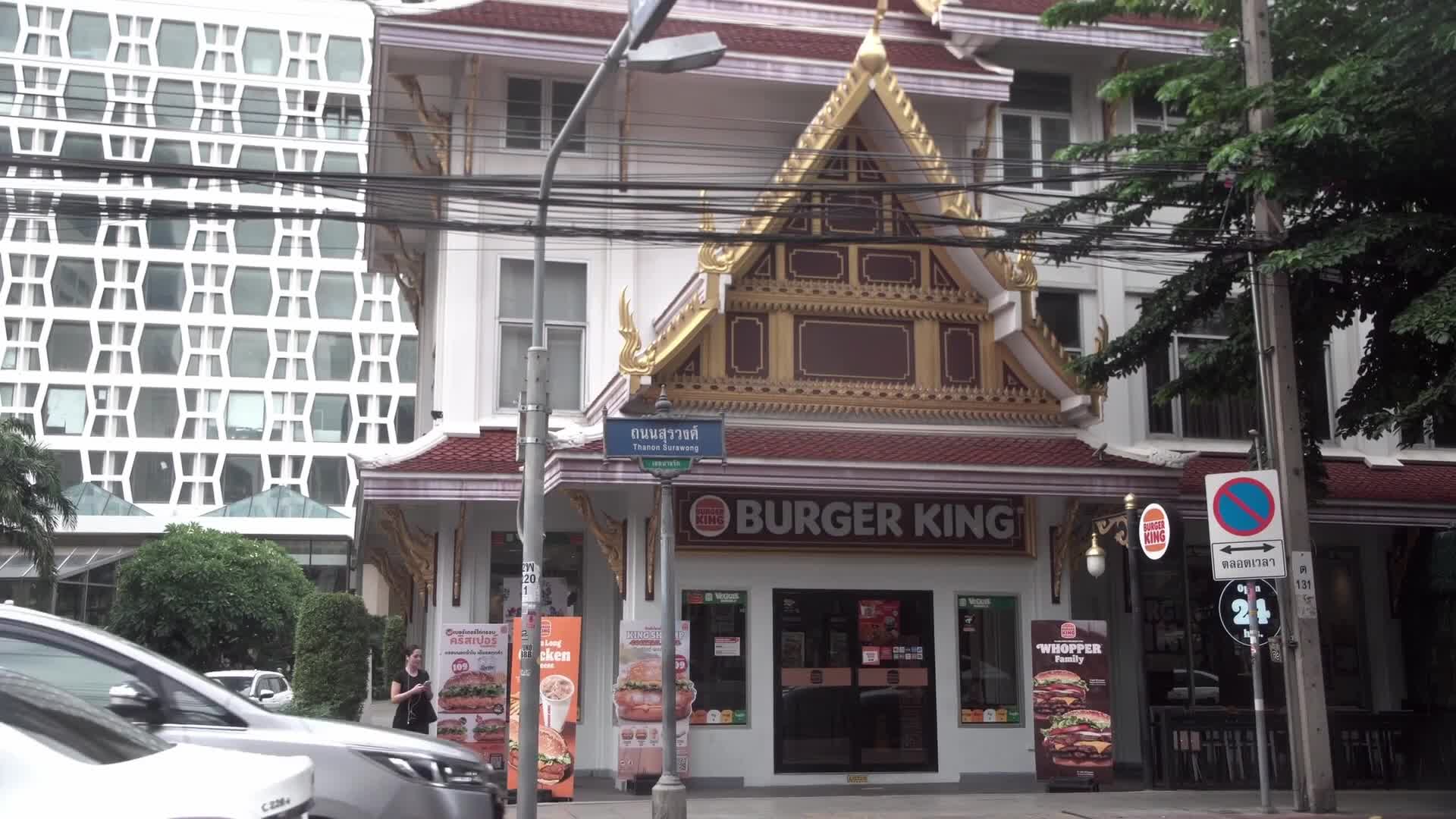 Burger king in thailand