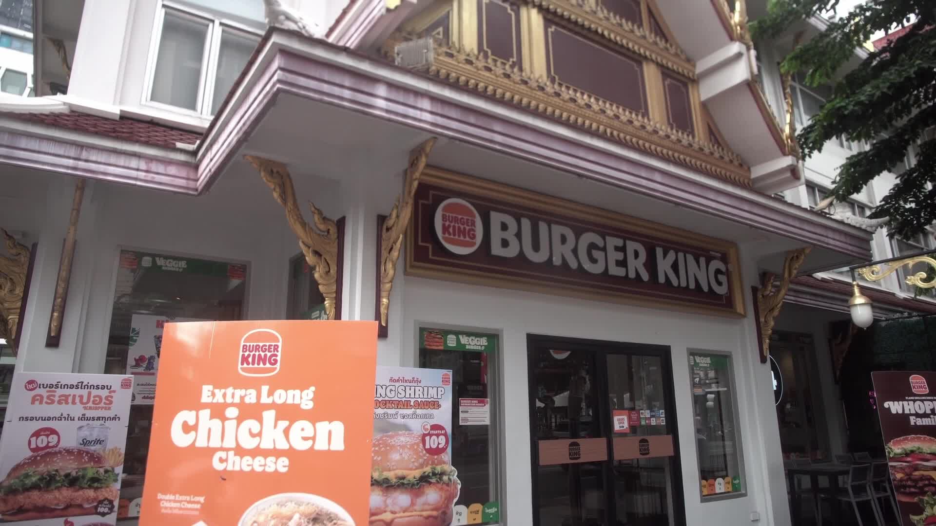 Burger king in thailand