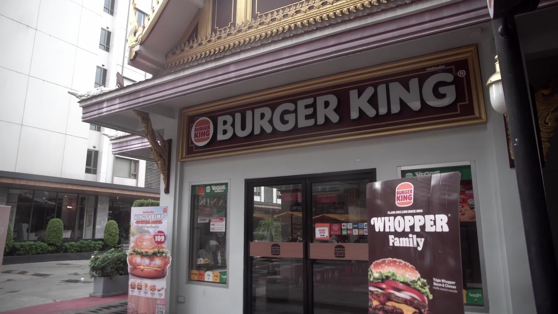 Burger king in thailand