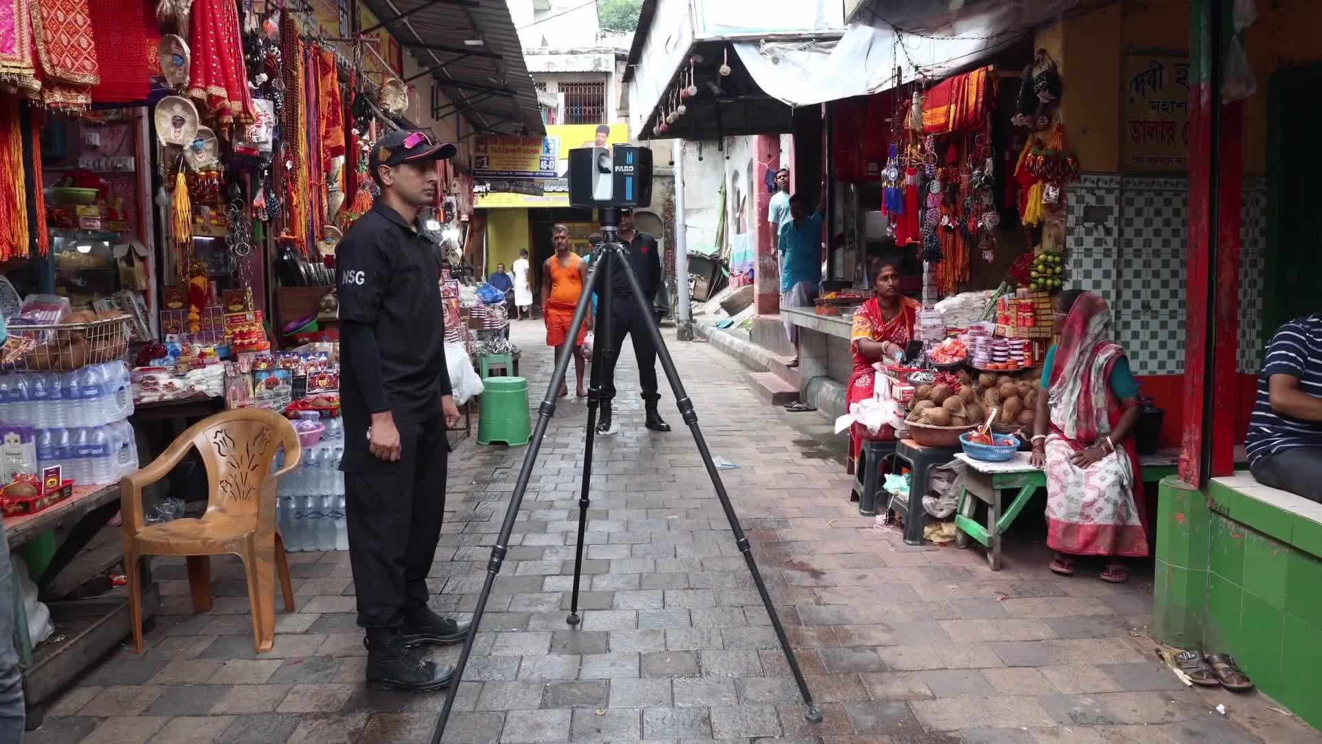 NSG personnel conduct Security Check In Kolkata,India