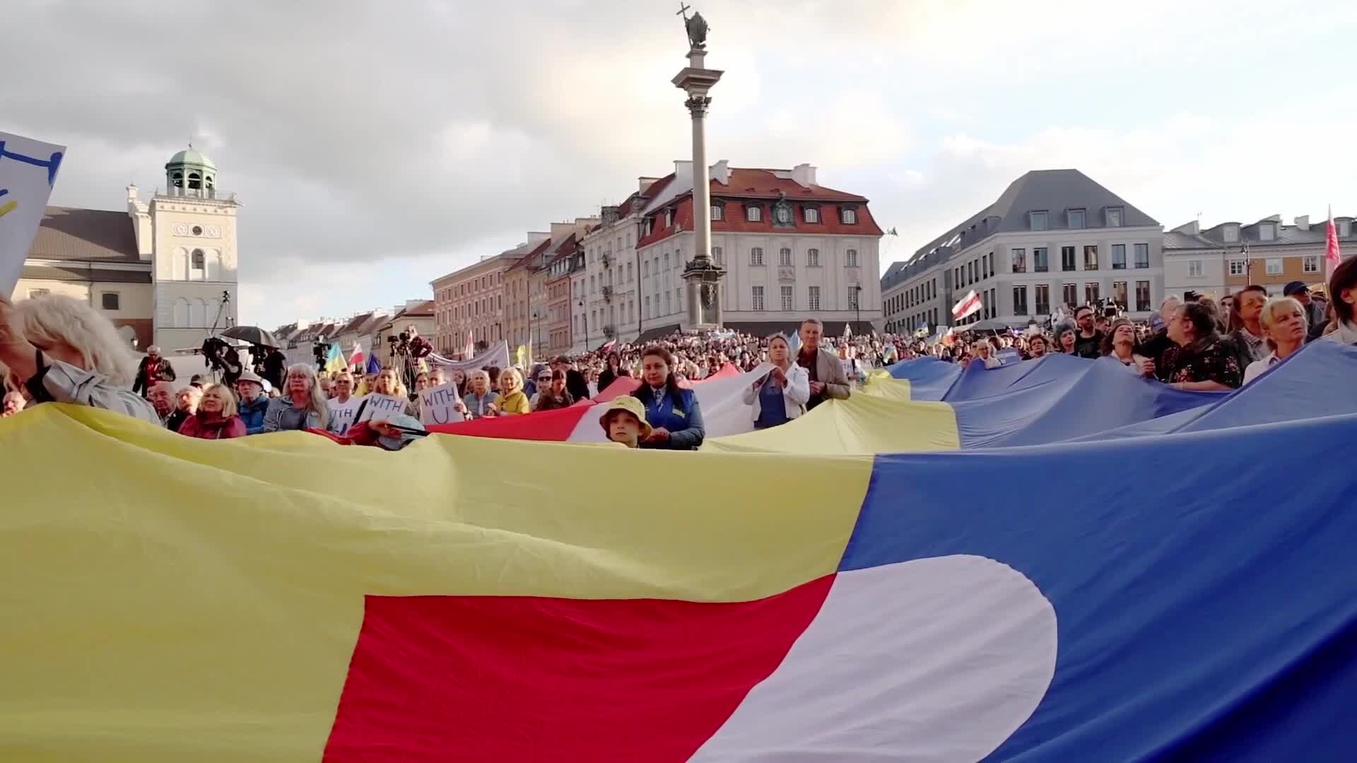 Warsaw celebrates Ukraine's independence day