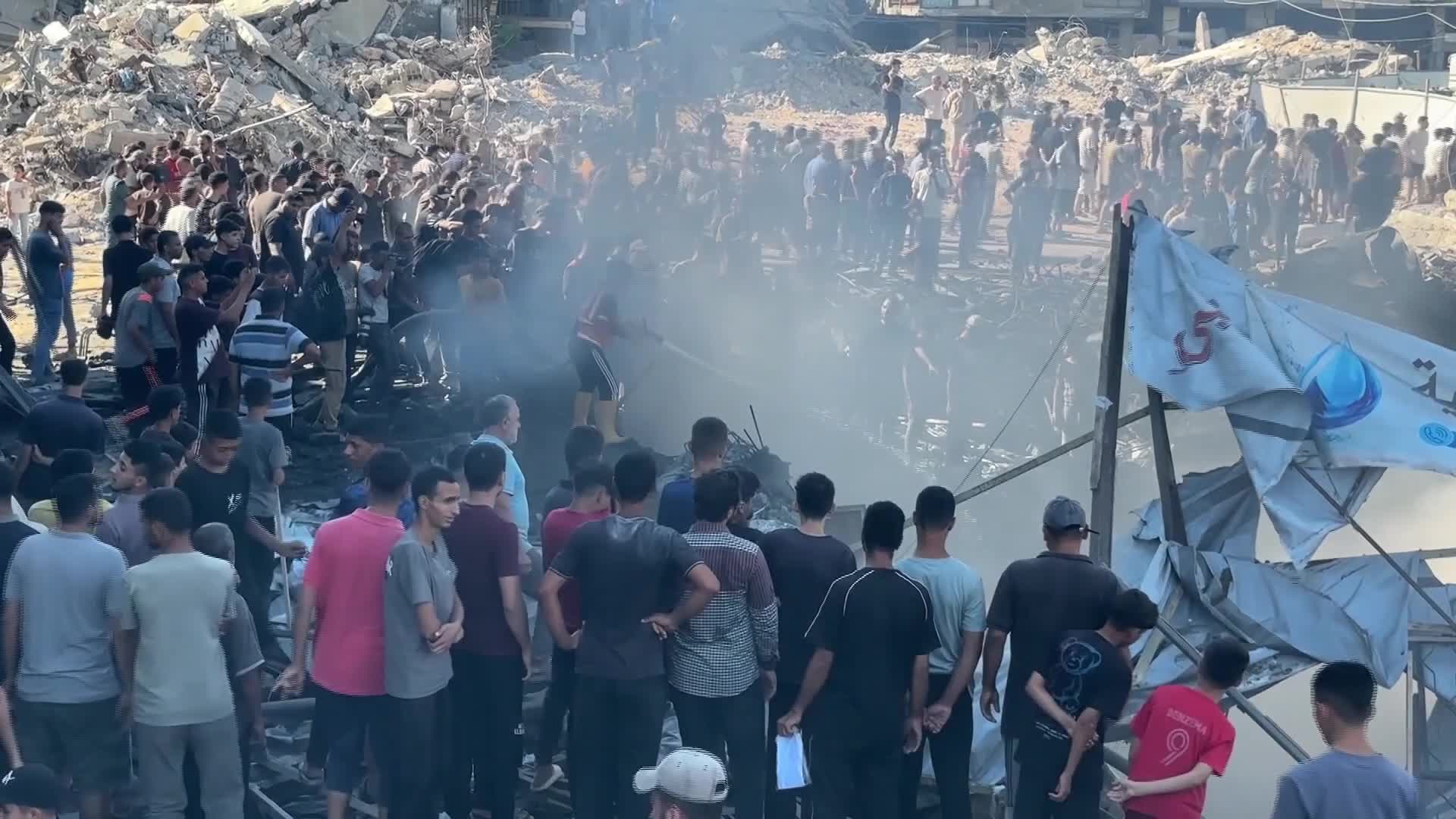 Aftermath of Israeli Airstrike In Gaza - 08/24/2026