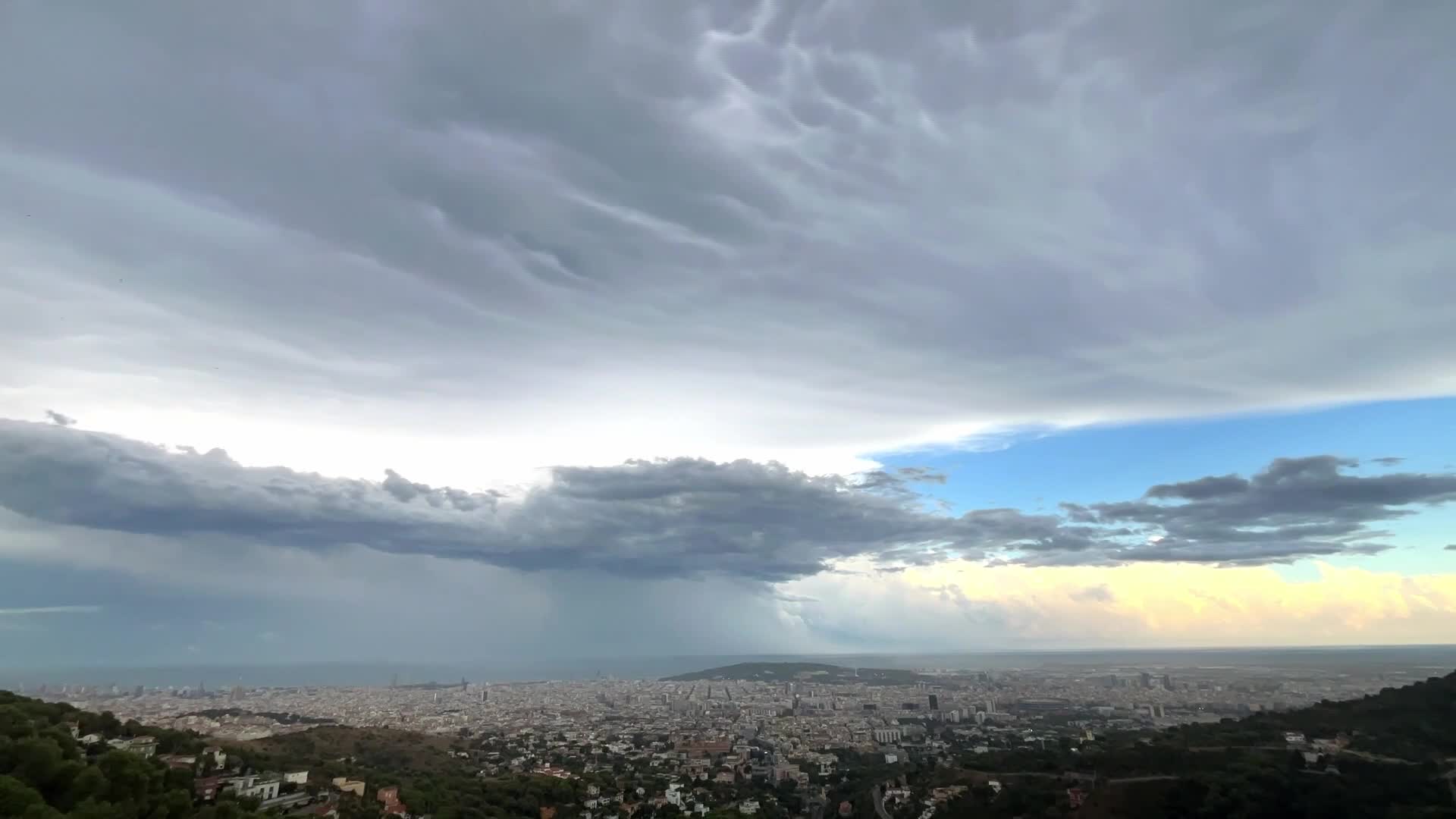 Storm Cloud Over Barcelona - 08/24/2026