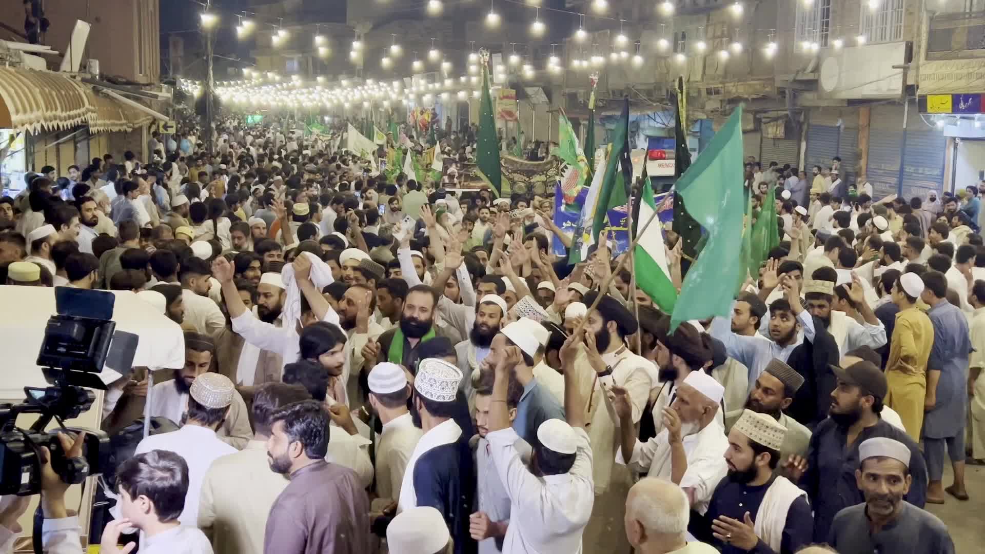 Eid Milad-un-Nabi Procession Held in Peshawar