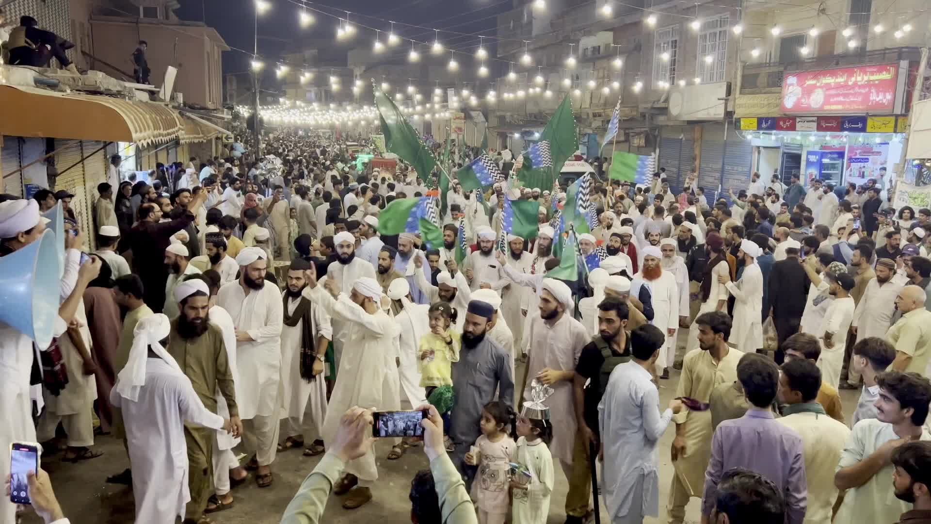 Eid Milad-un-Nabi Procession Held in Peshawar