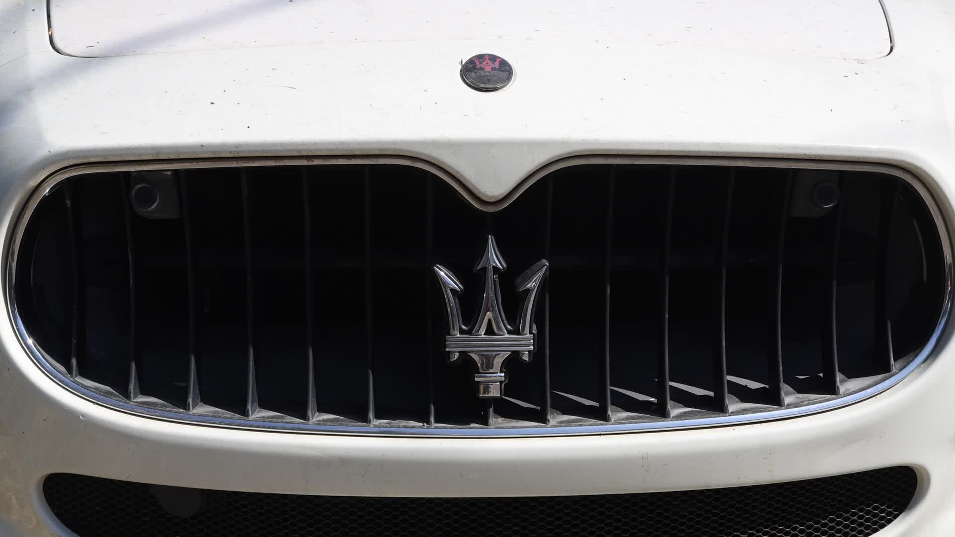 Used Maserati Car on a Street in Belgrade